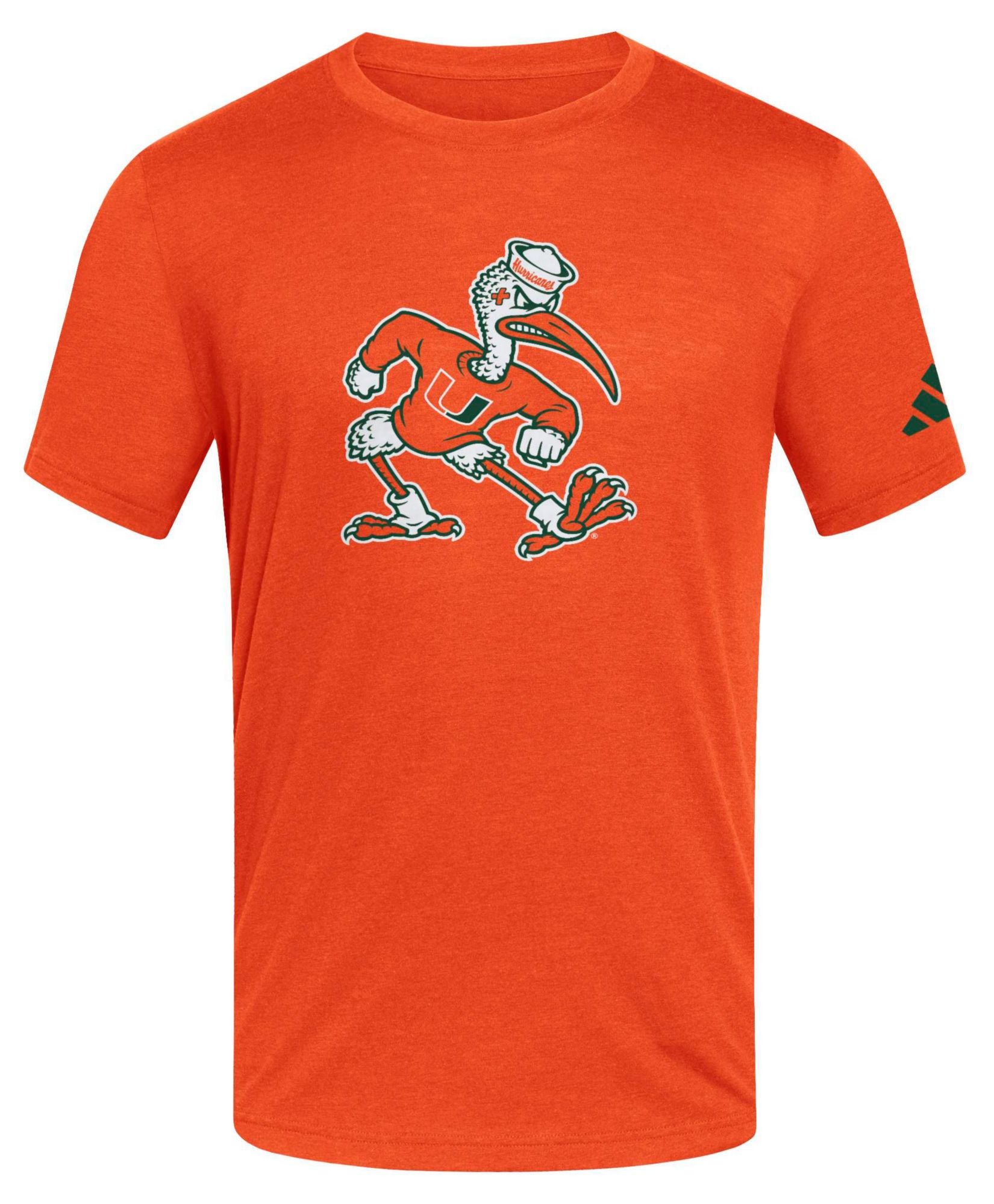 adidas Men's Miami Hurricanes Mascot T-Shirt