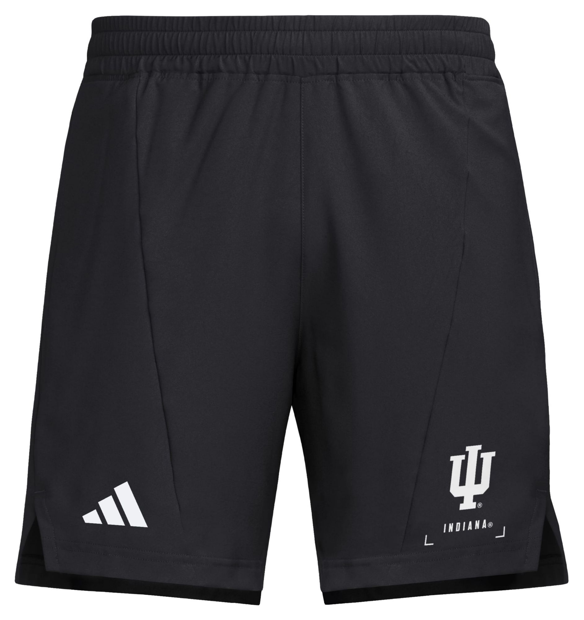 adidas Men's Indiana Hoosiers Black 7" Woven Shorts