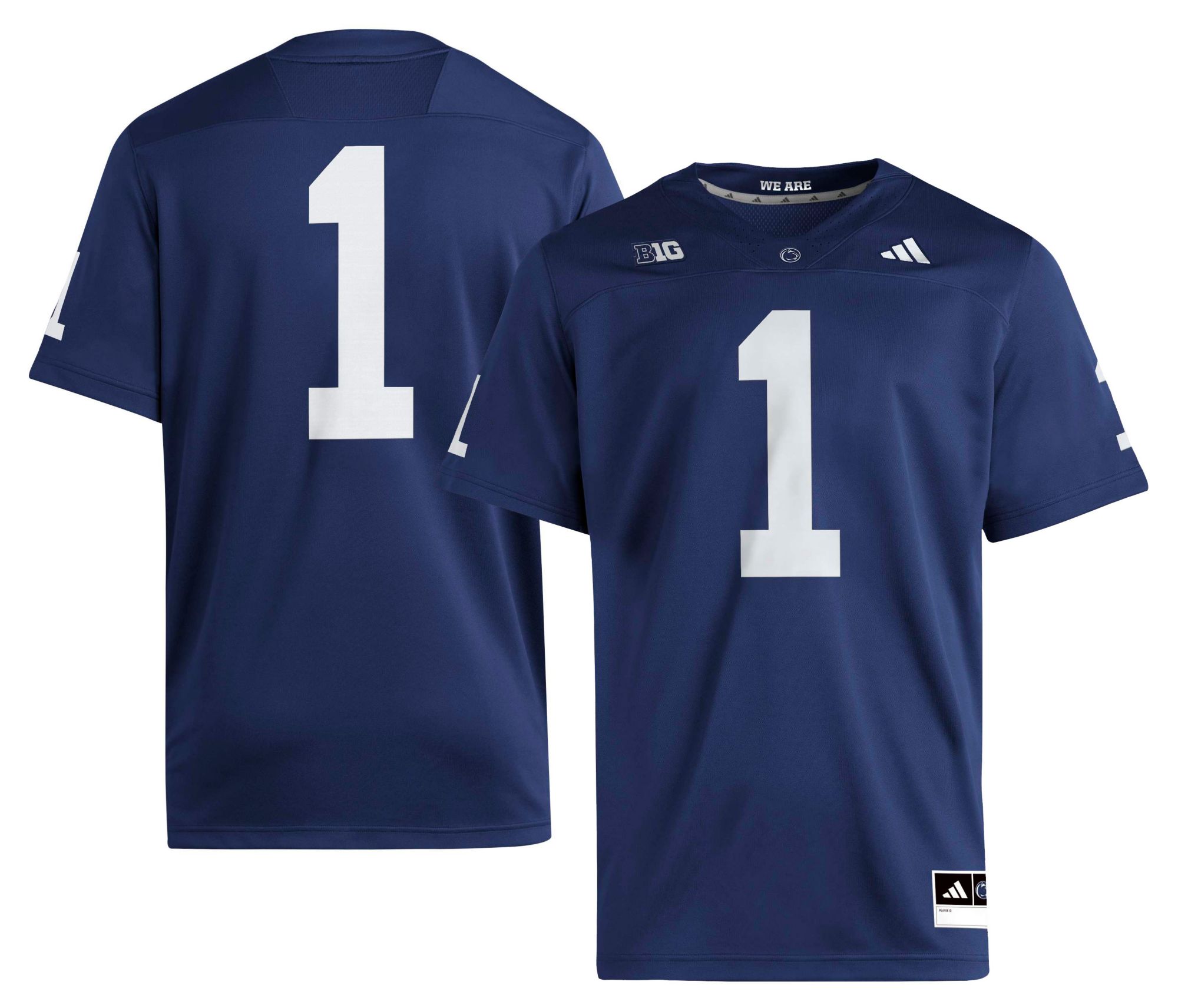 adidas Men's Penn State Nittany Lions Team Navy Blue Home Premier Jersey