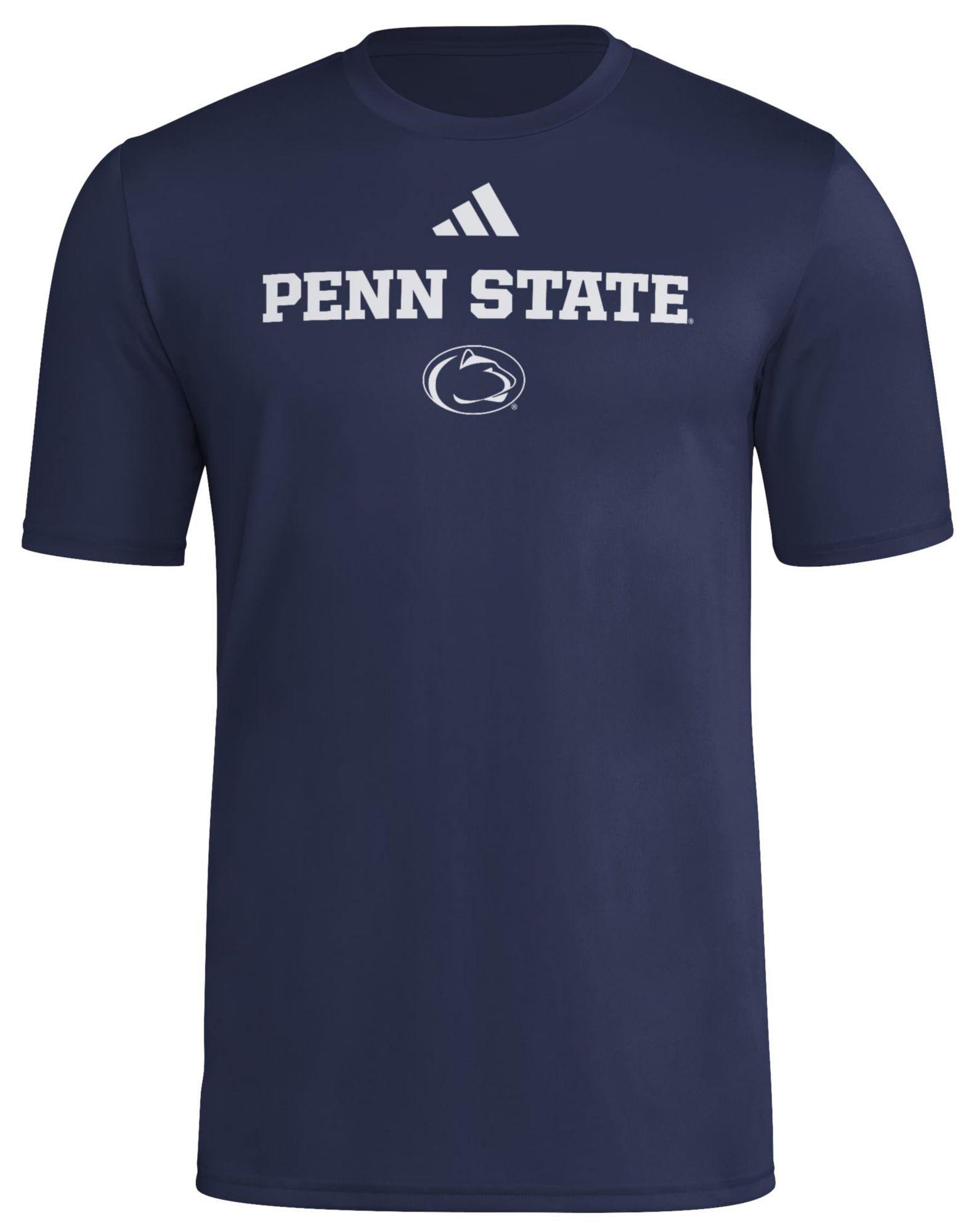 adidas Men's Penn State Nittany Lions Navy Pregame T-Shirt