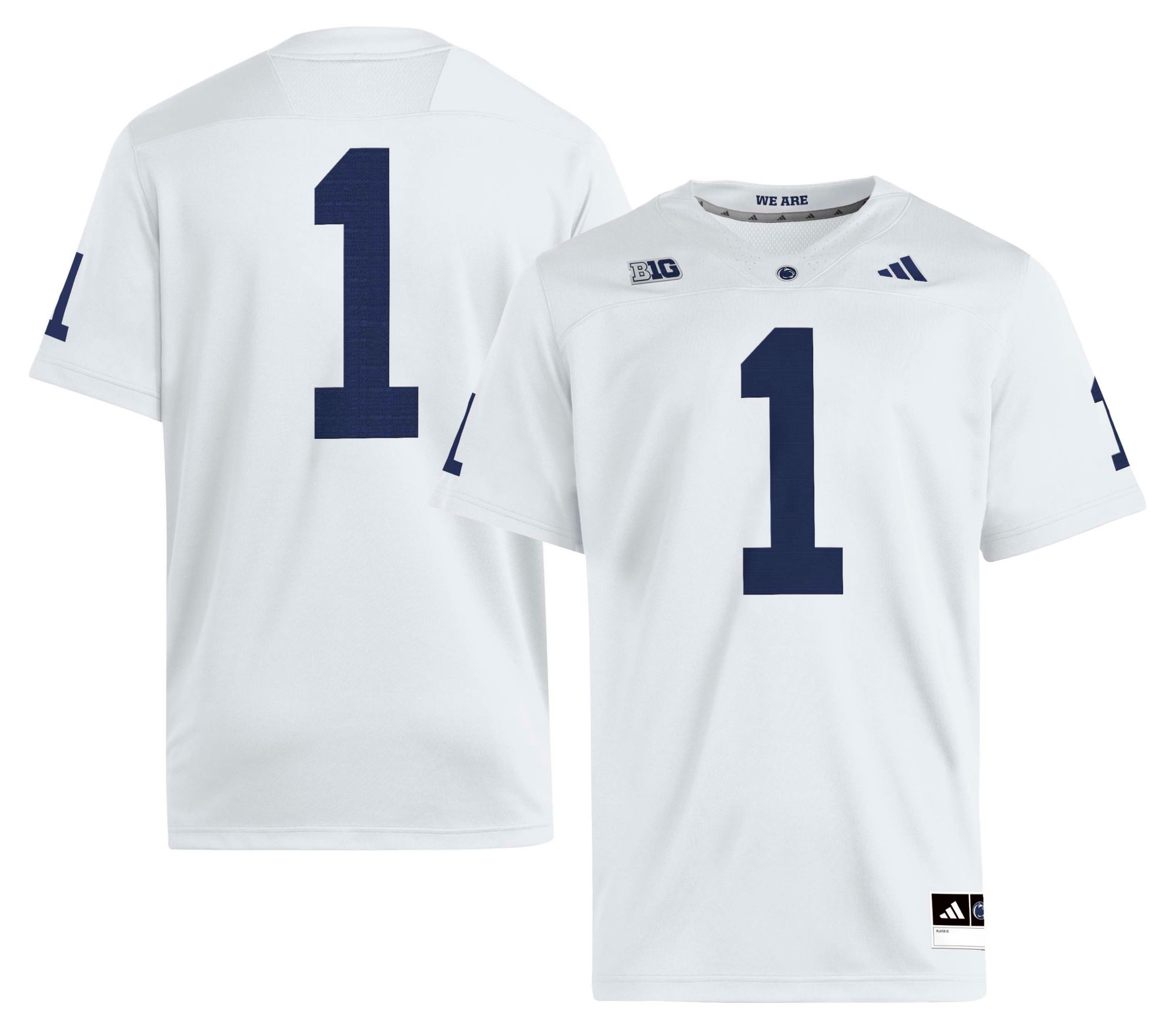 adidas Men's Penn State Nittany Lions White Away Premier Jersey