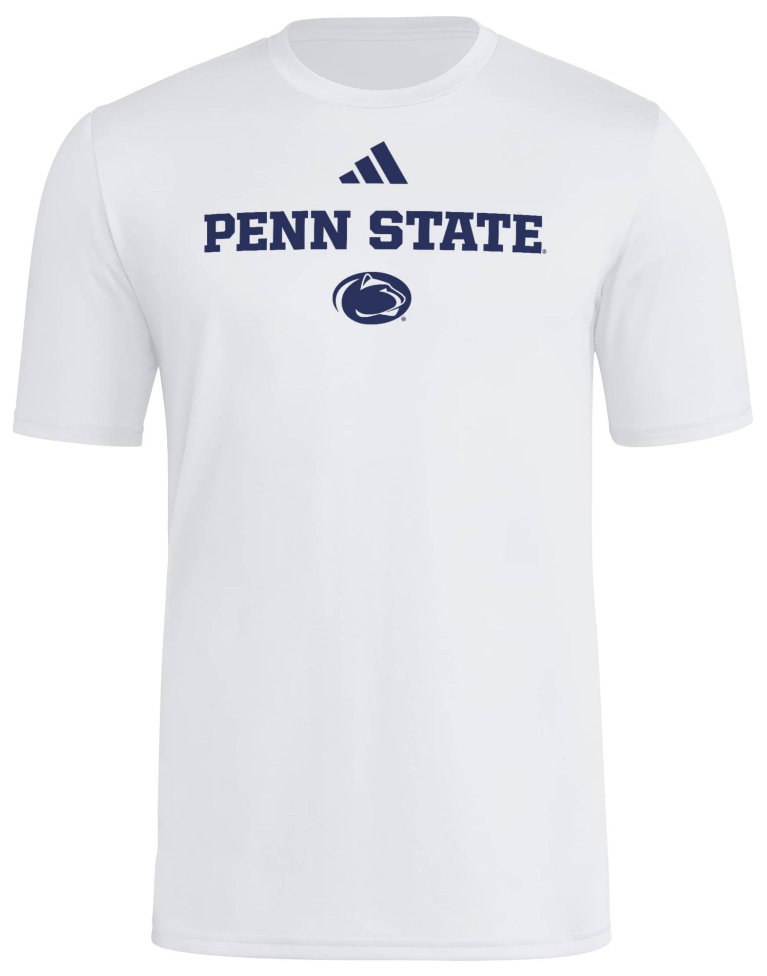 adidas Men's Penn State Nittany Lions White Pregame T-Shirt