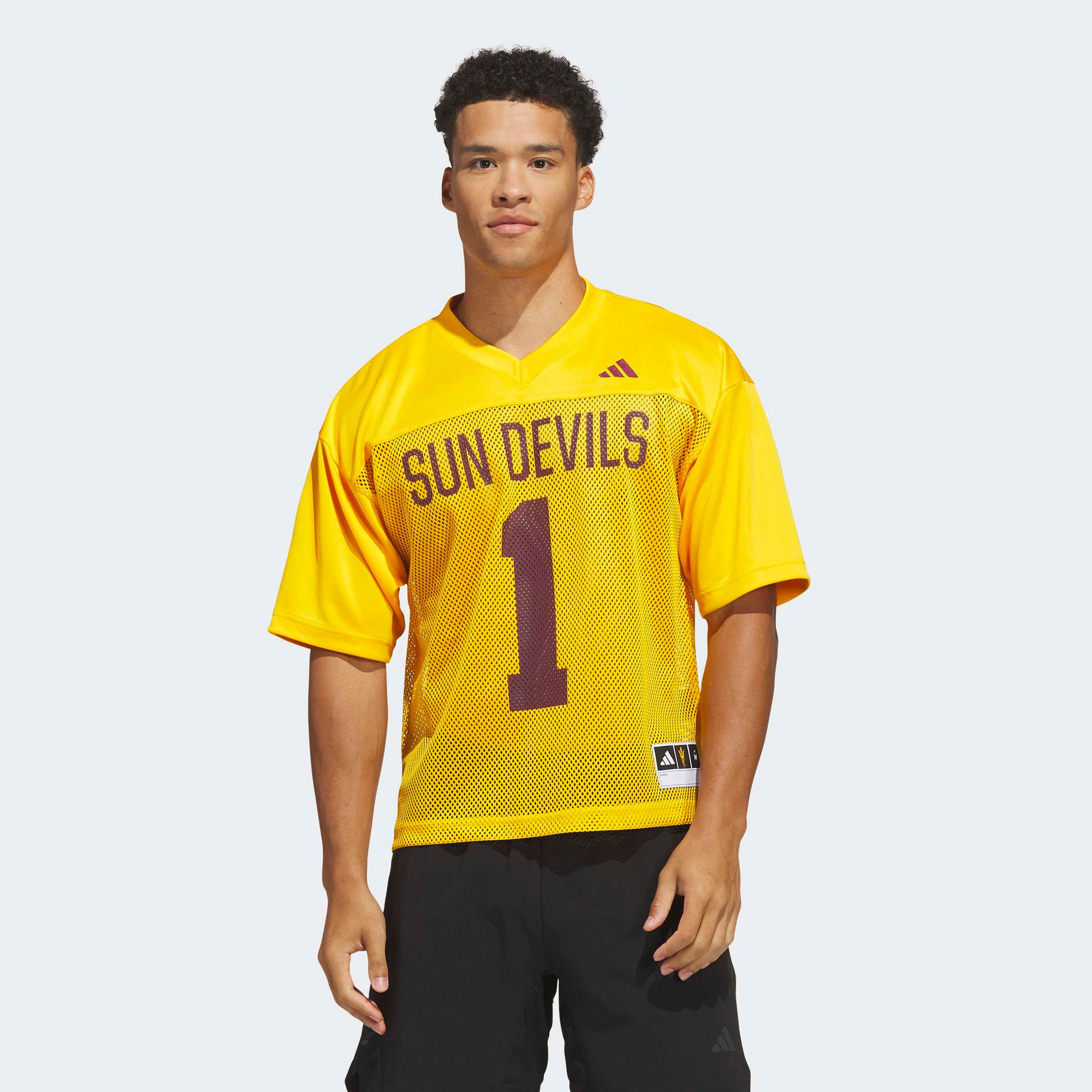 adidas Men's Arizona State Sun Devils Gold Tailgate Jersey