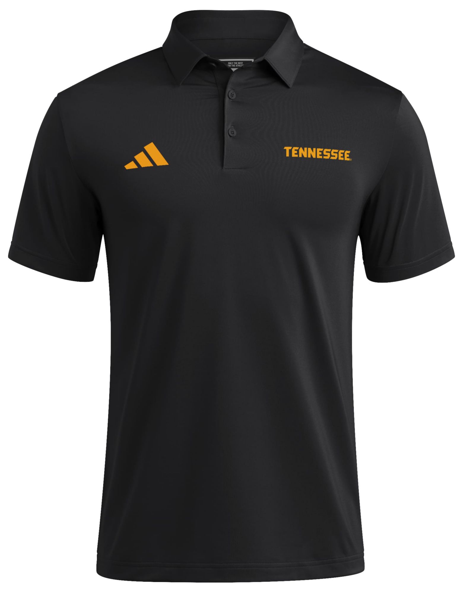 adidas Men's Tennessee Volunteers Black Ultimate Solid Coaches Polo
