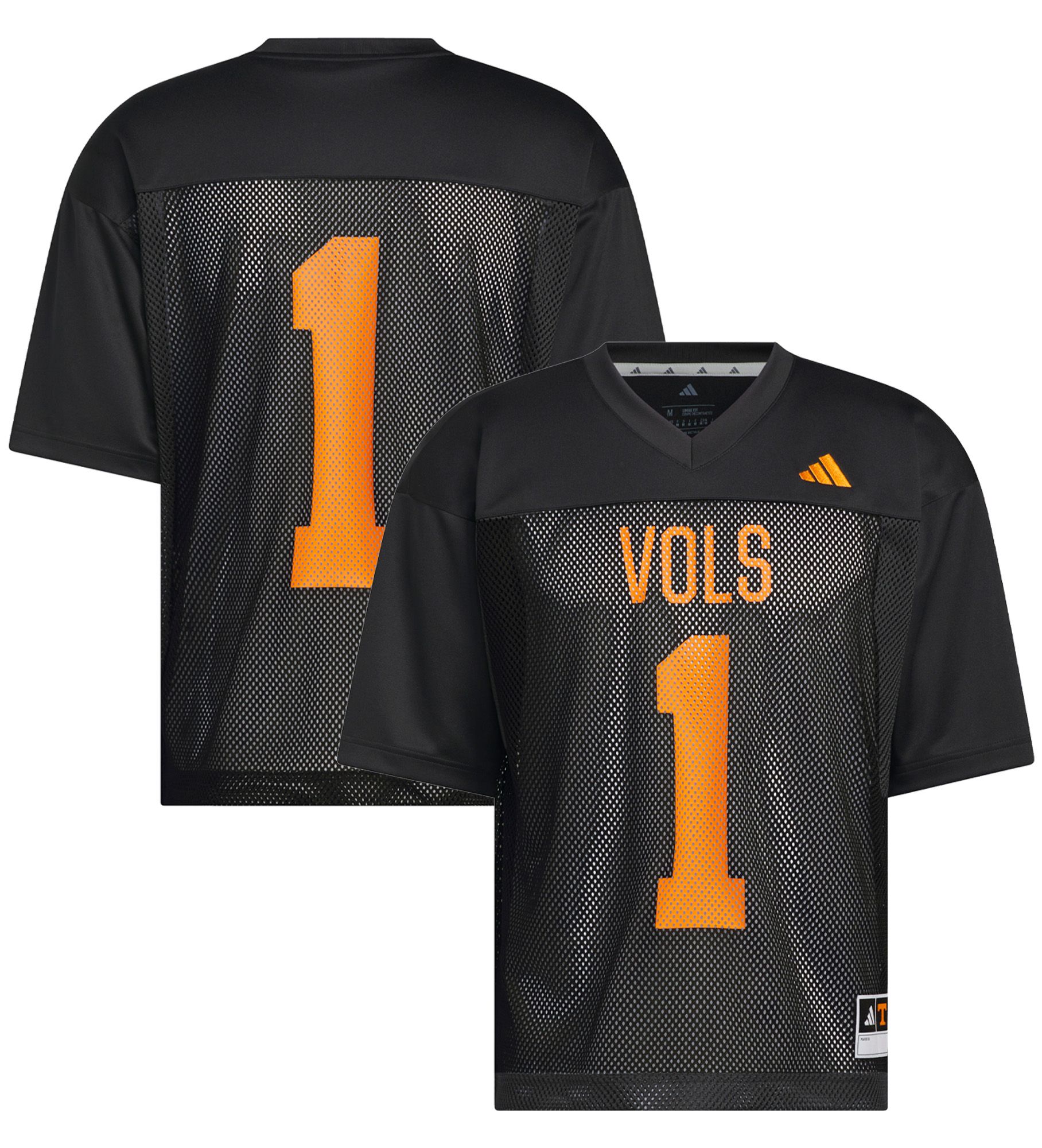 adidas Men's Tennessee Volunteers Black Tailgate Jersey