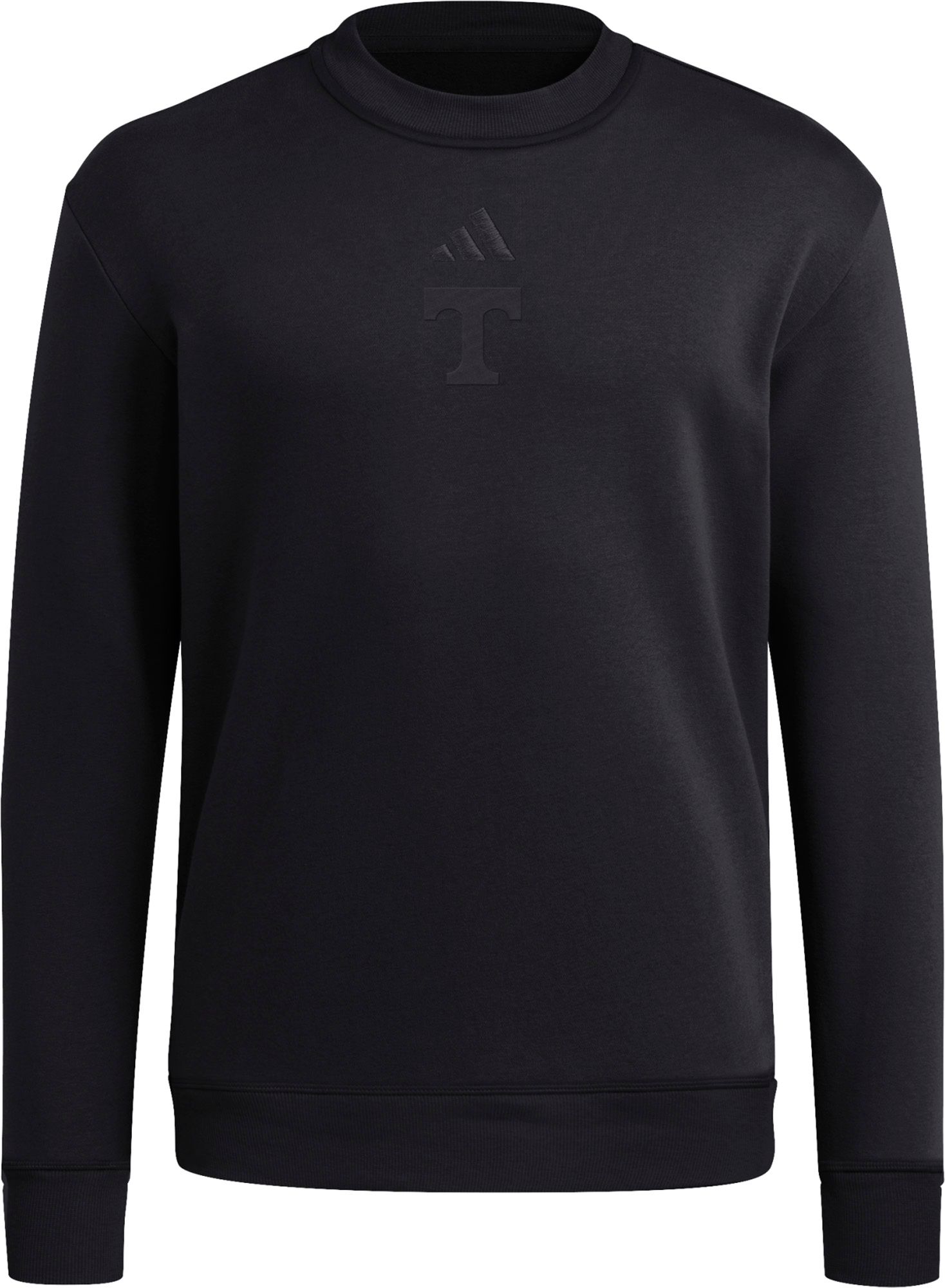 adidas Men's Tennessee Volunteers Black Coaches Cozy Crewneck Sweatshirt