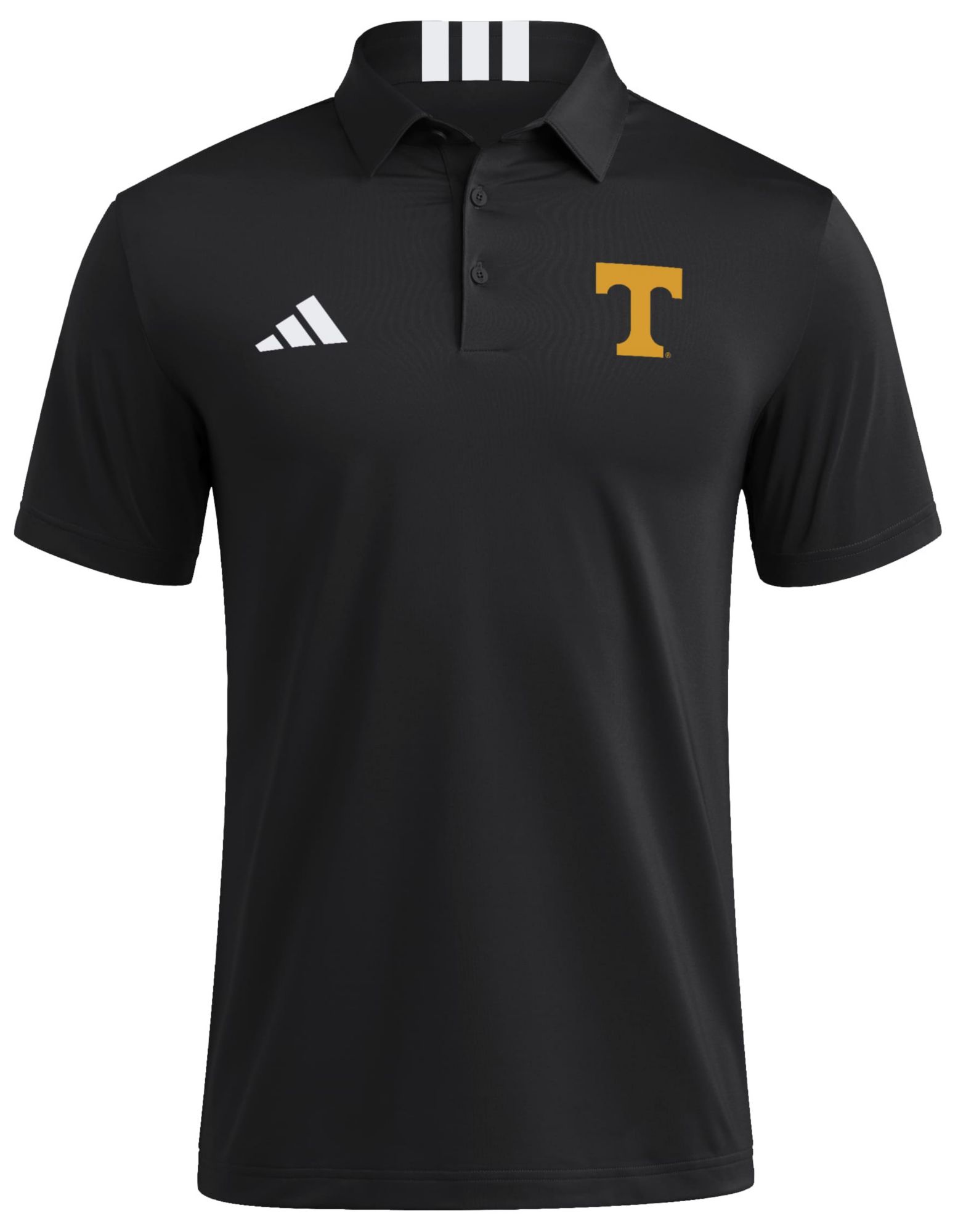 adidas Men's Tennessee Volunteers Black Golf Polo