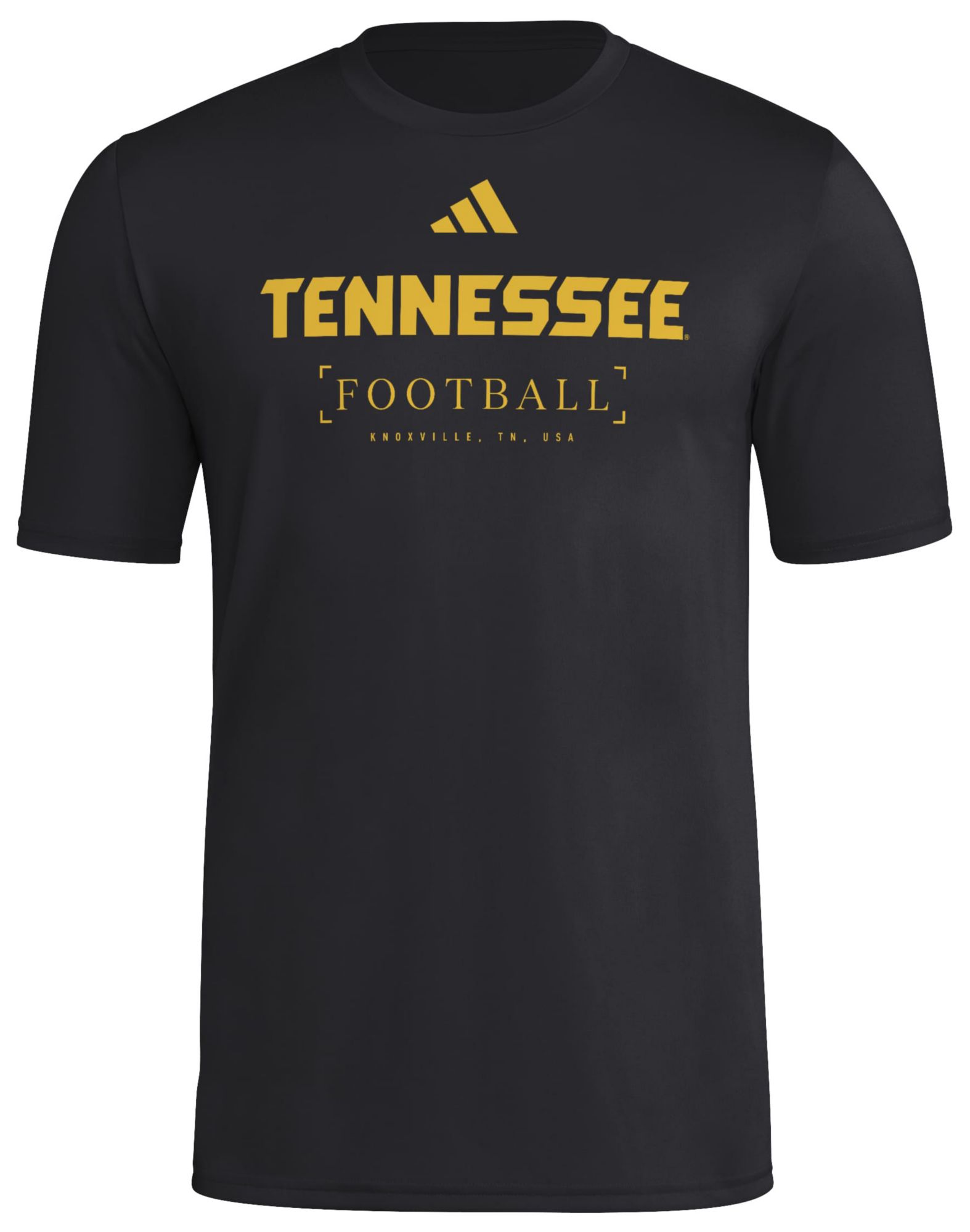 adidas Men's Tennessee Volunteers Black Pregame T-Shirt