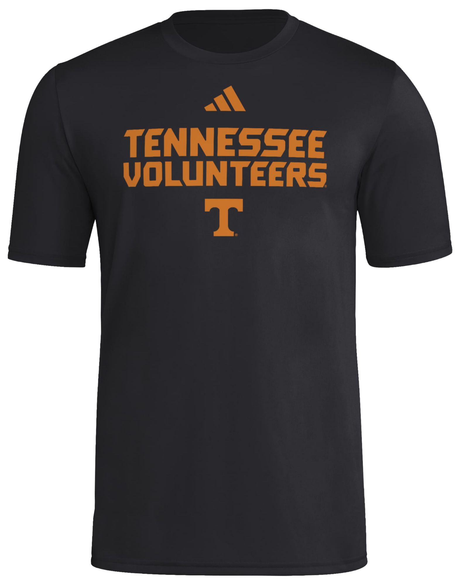 adidas Men's Tennessee Volunteers Black Pregame T-Shirt