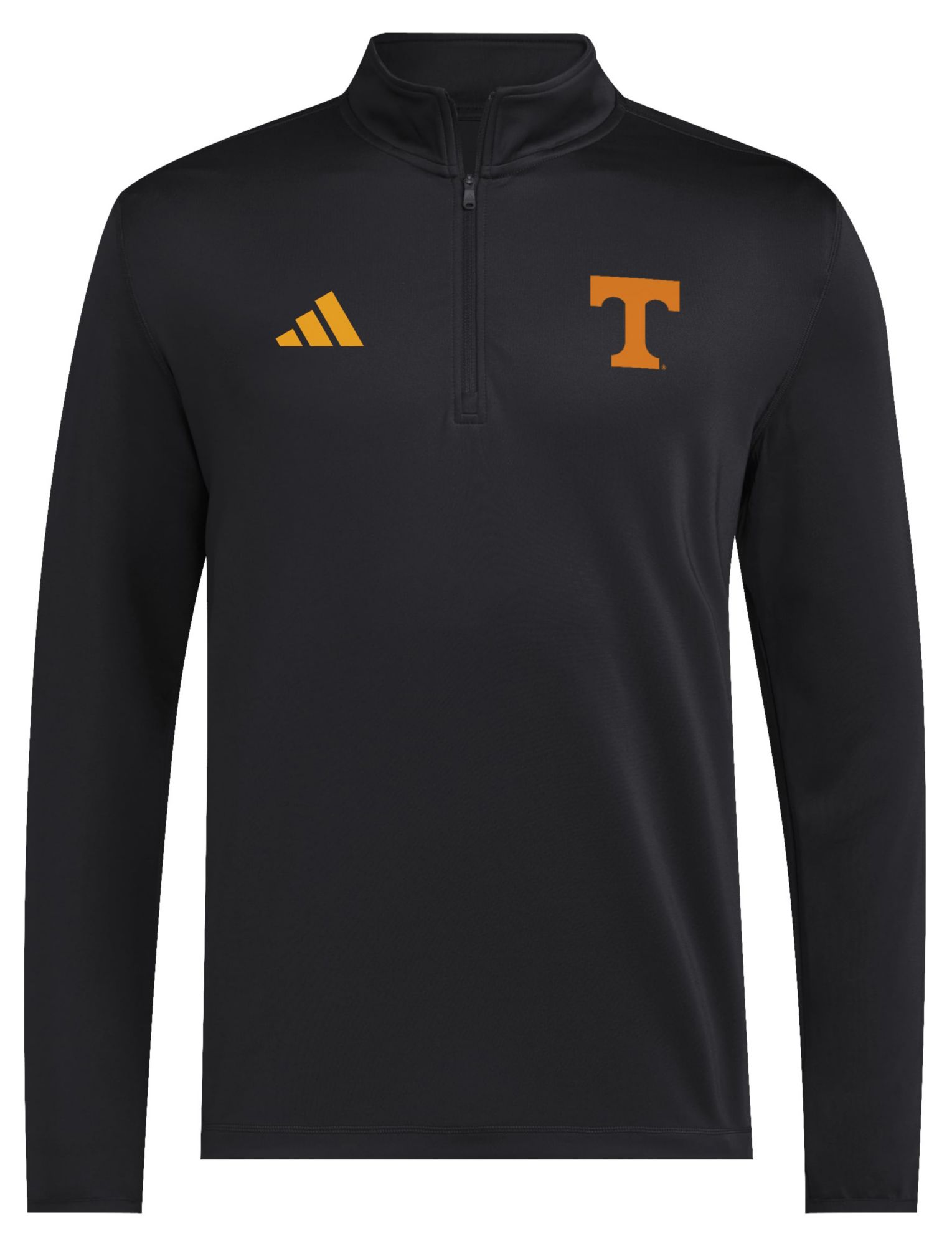 adidas Adult Tennessee Volunteers Woven Black 1/4 Zip Pullover