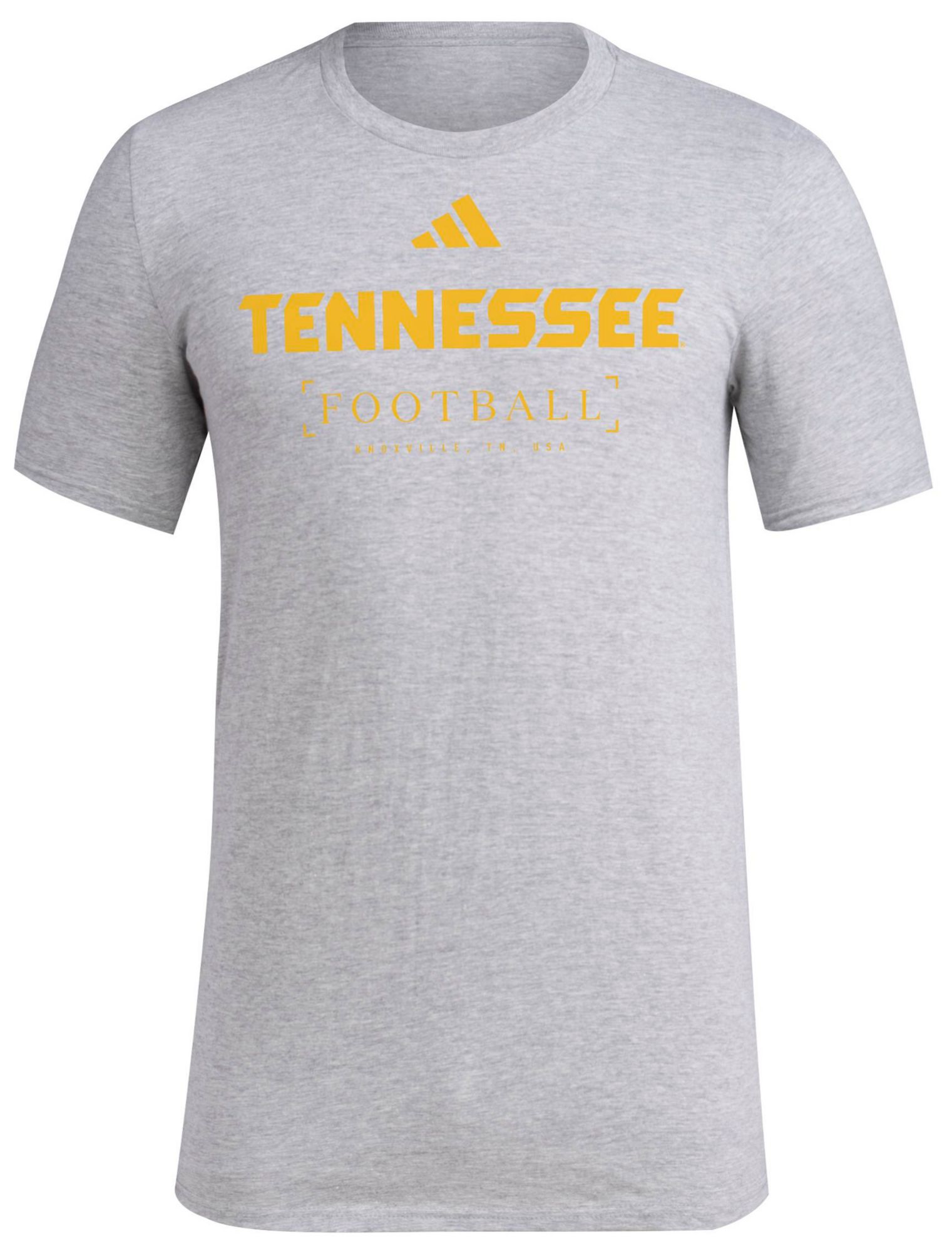 adidas Men's Tennessee Volunteers Gray Pregame Practice T-Shirt