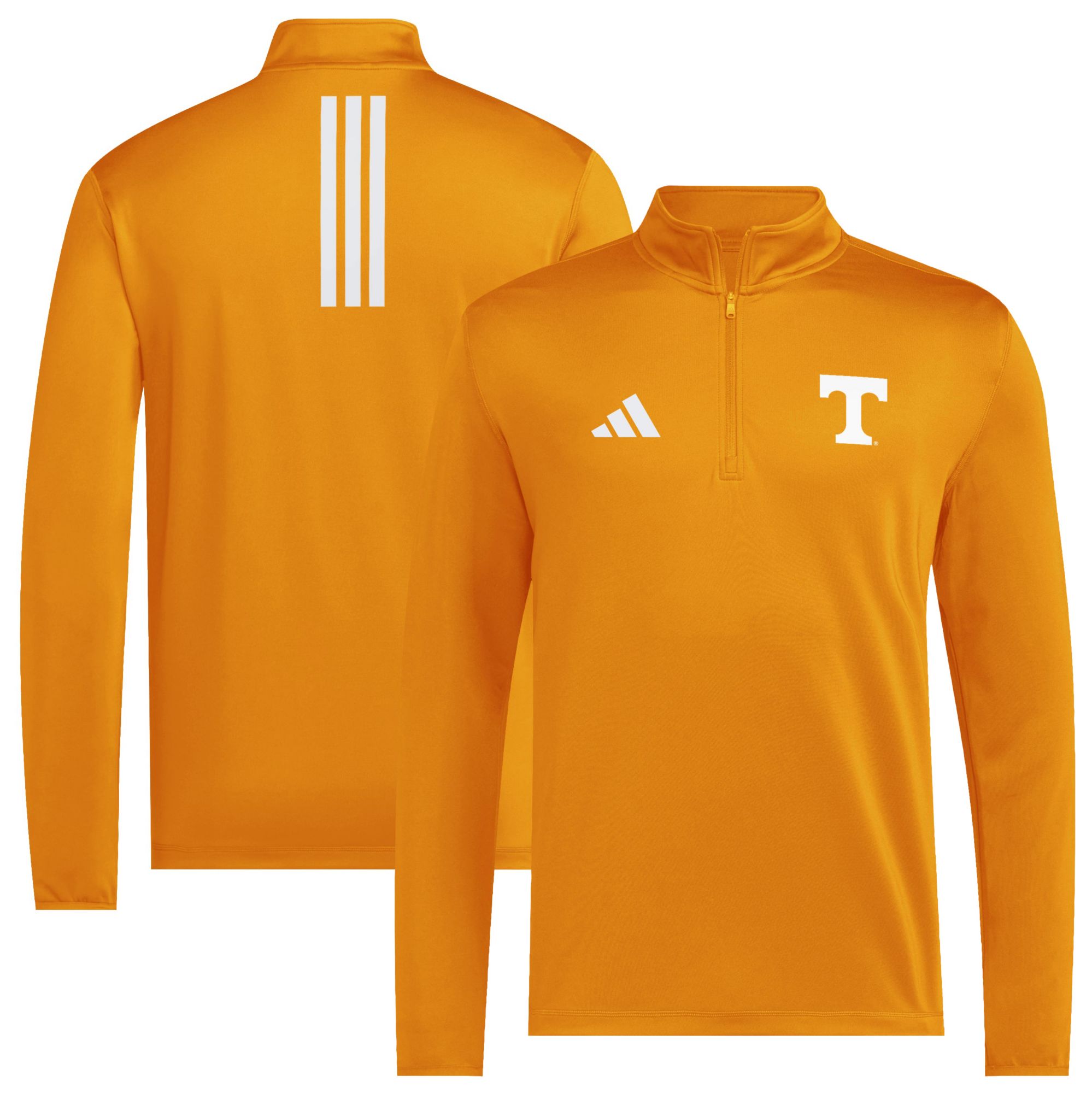adidas Adult Tennessee Volunteers Golf Orange 1/4 Zip Pullover