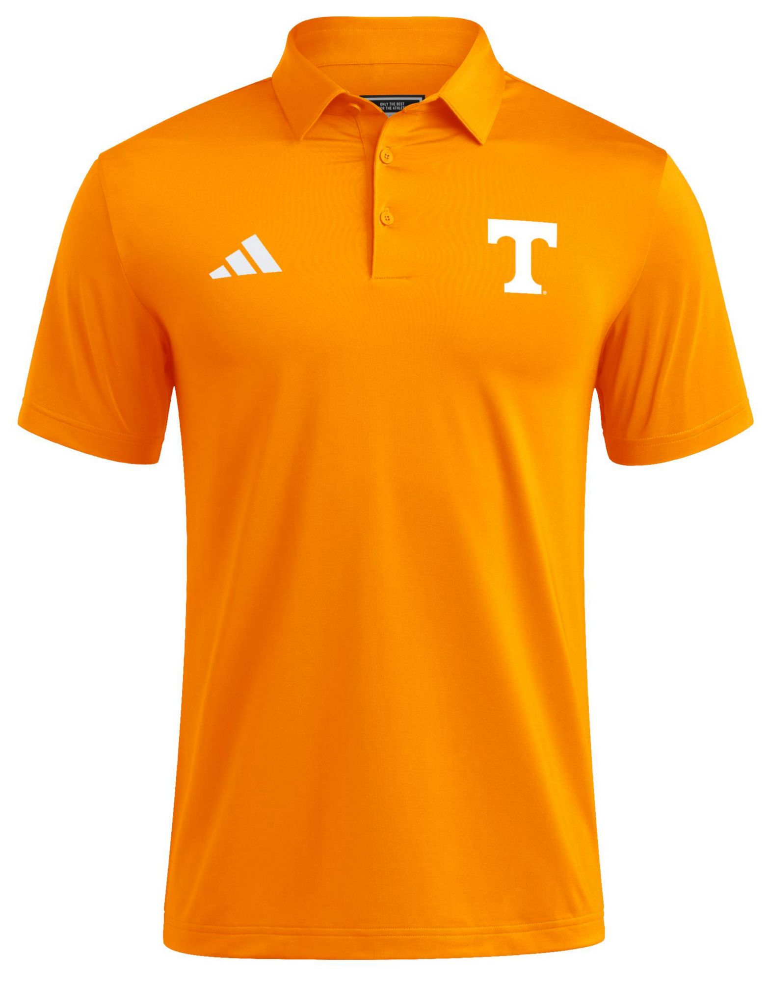 adidas Men's Tennessee Volunteers Bright Orange Ultimate Solid Coaches Polo