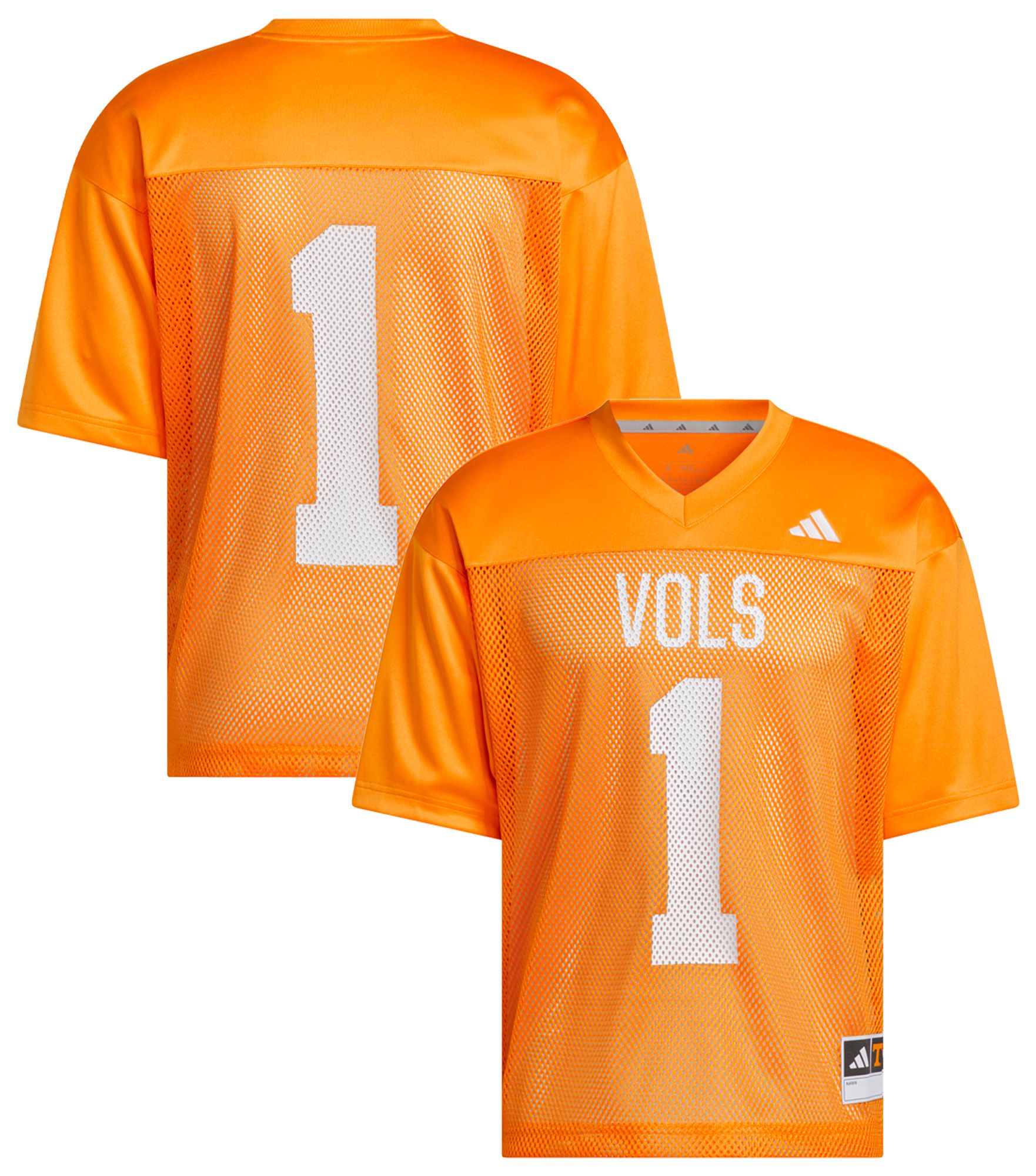 adidas Men's Tennessee Volunteers Bright Orange Tailgate Jersey