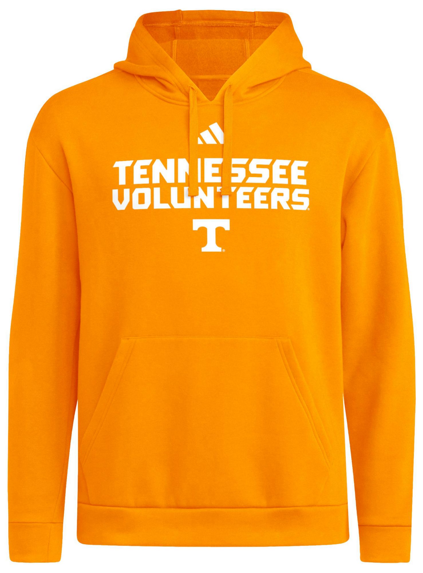 adidas Men's Tennessee Volunteers Orange Wordmark Hoodmark