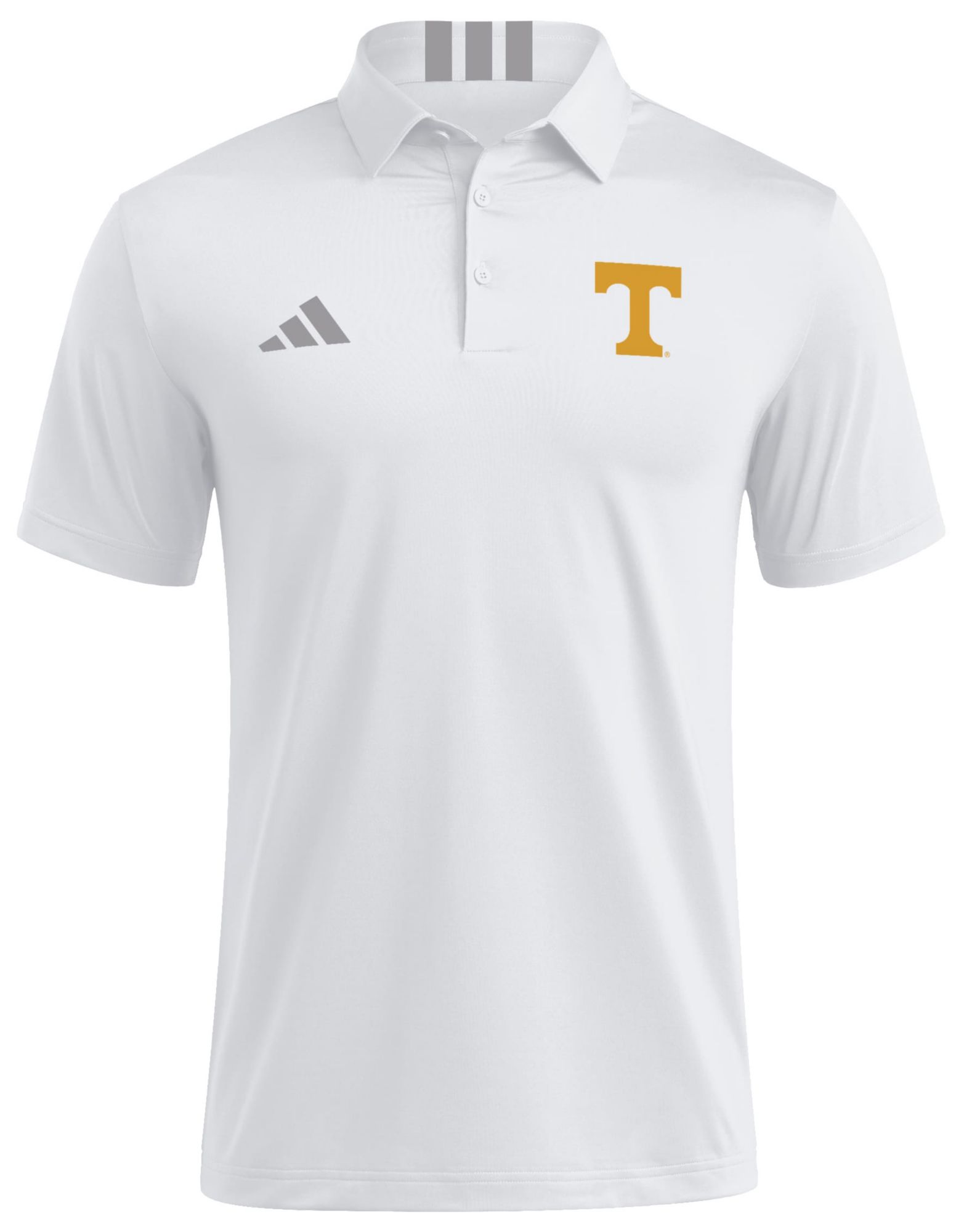 adidas Men's Tennessee Volunteers White Golf Polo