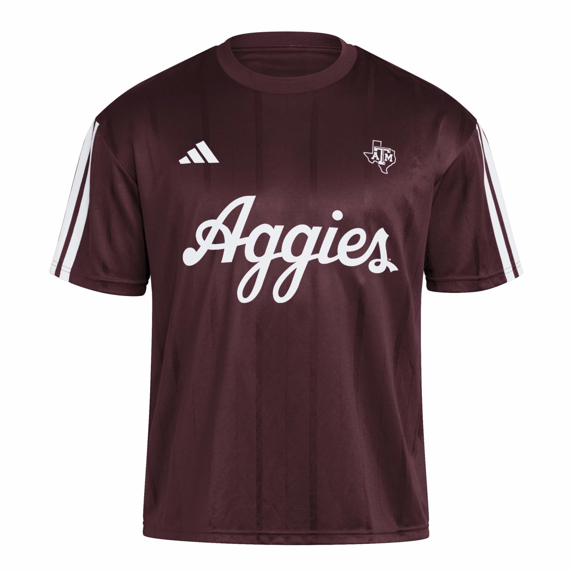 adidas Men's Texas A&amp;M Aggies Team Maroon Tiro Soccer Jersey