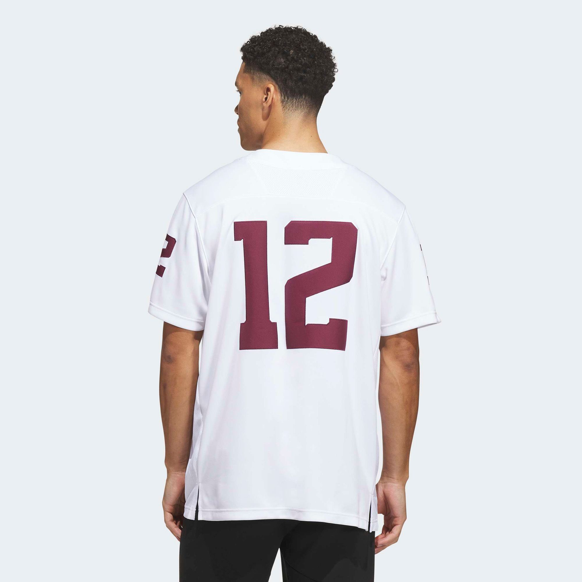 adidas Men's Texas A&M Aggies White Road Premier