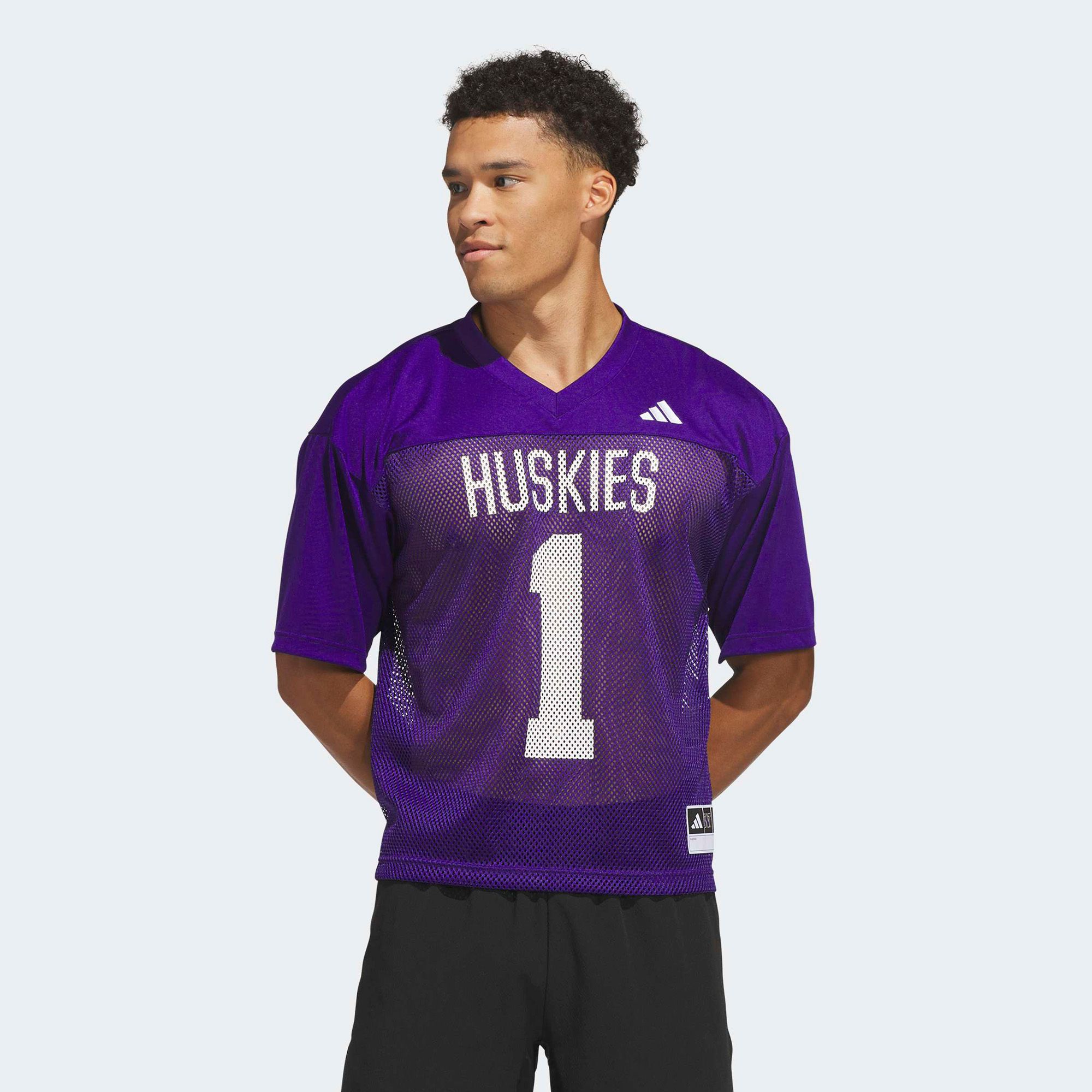adidas Men's Washington Huskies Collegiate Purple Tailgate Jersey