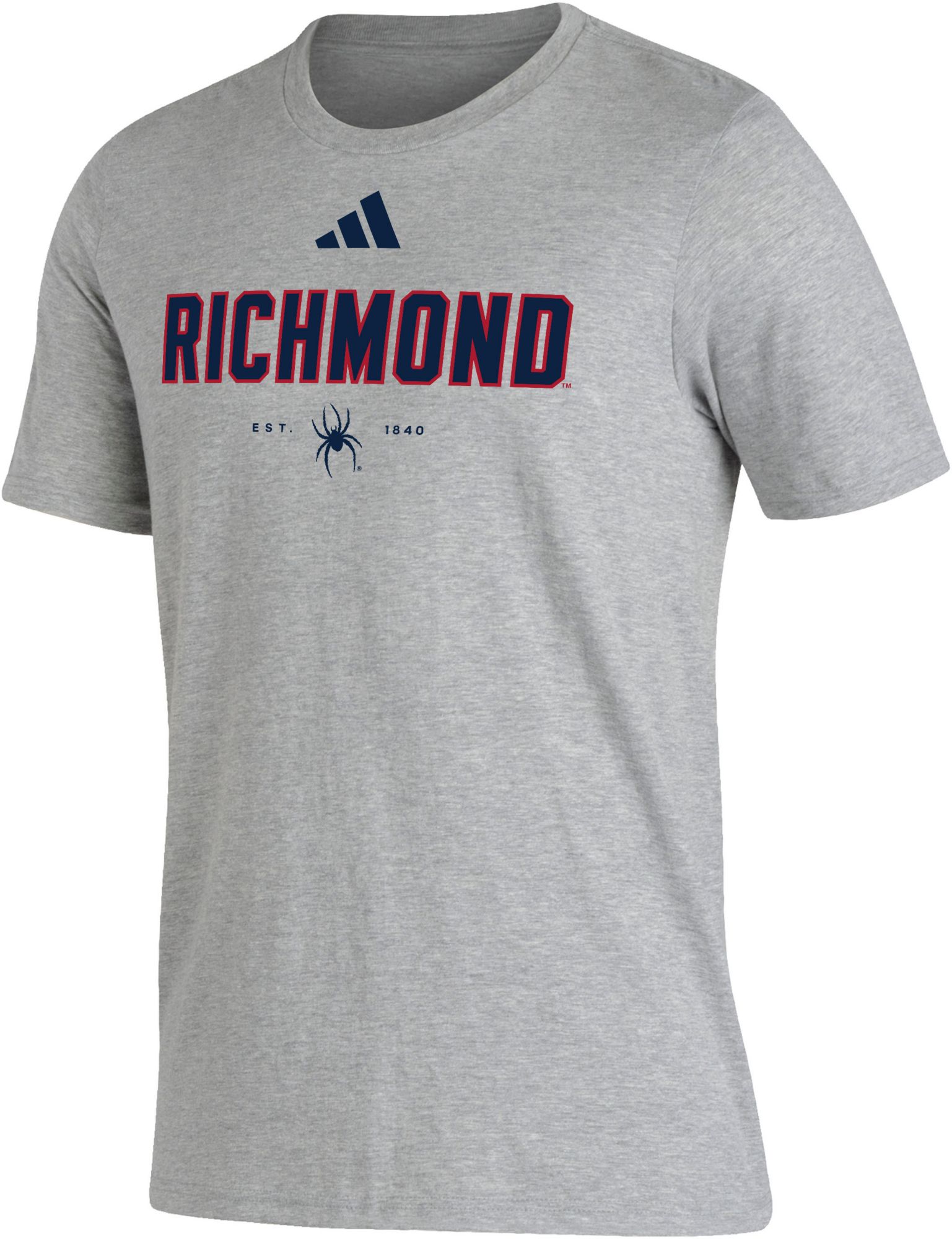 adidas Men's Richmond Spiders Grey Fresh T-Shirt