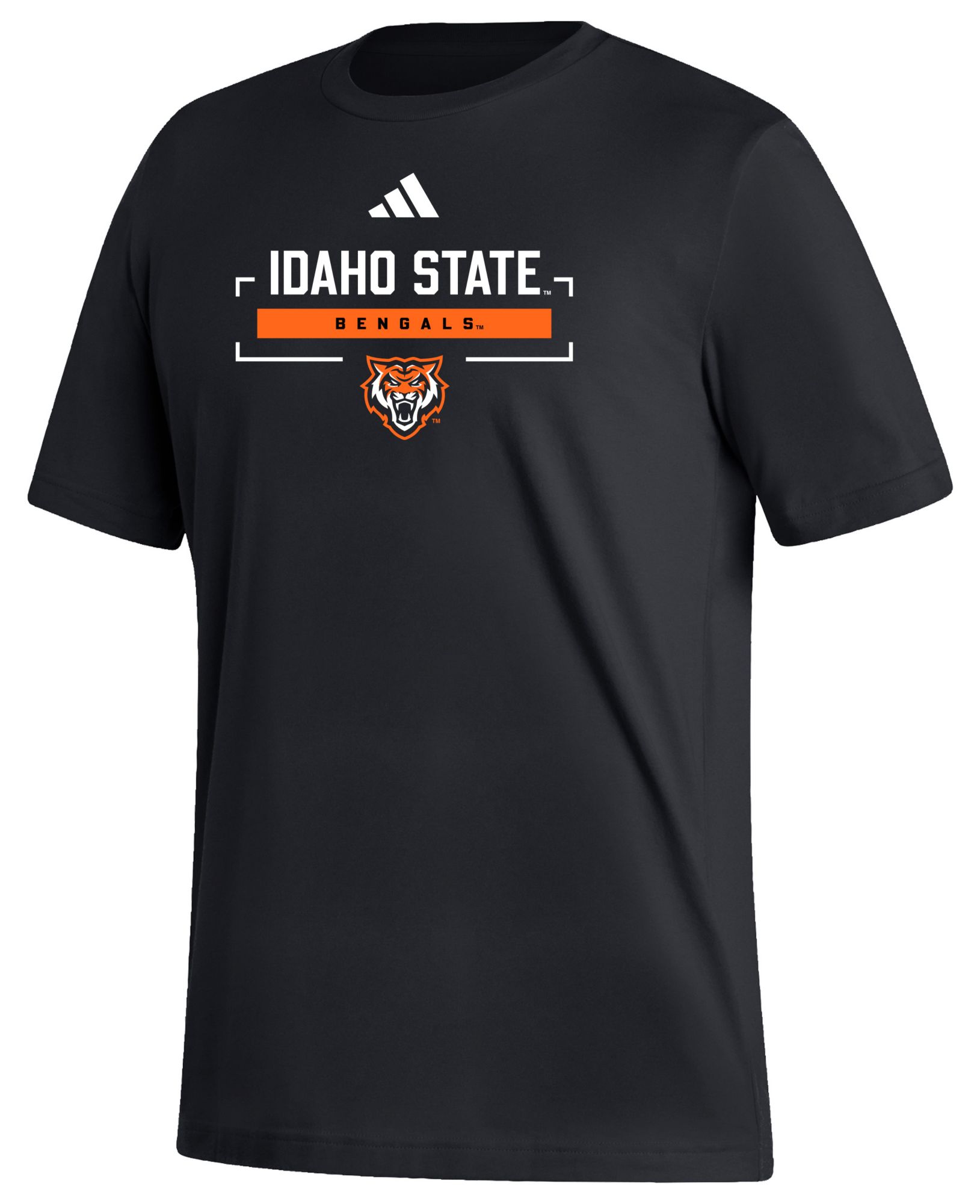 adidas Men's Idaho State Bengals Black Fresh Icon T-Shirt