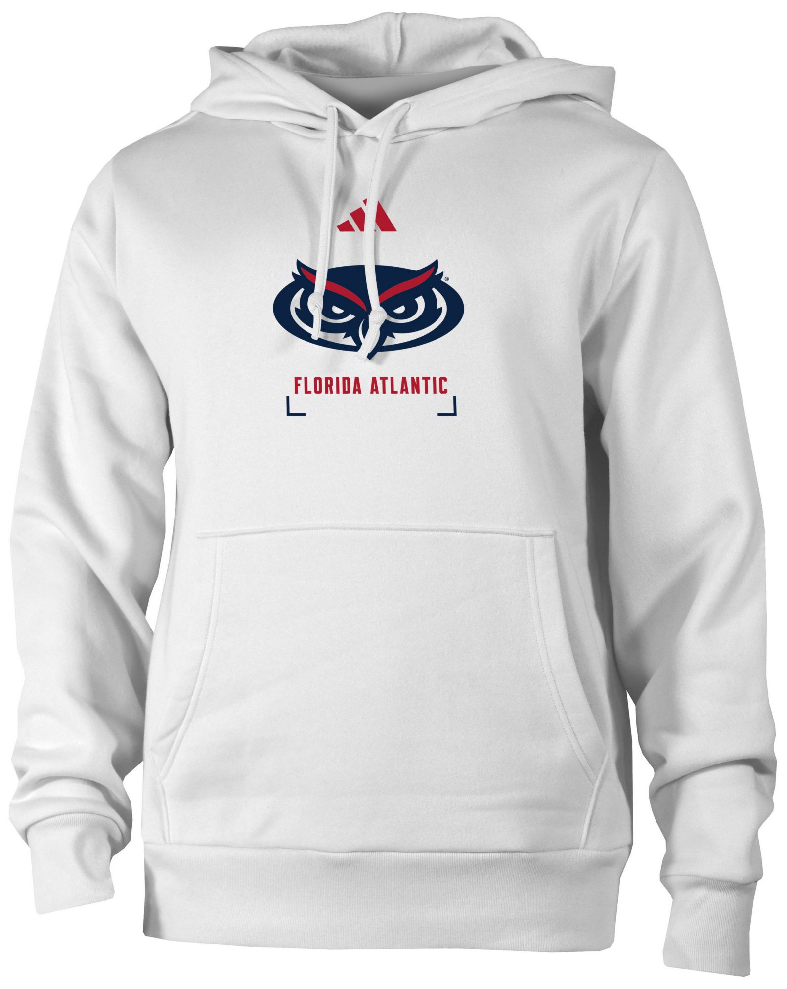 adidas Men's Florida Atlantic Owls Lockup Hoodie