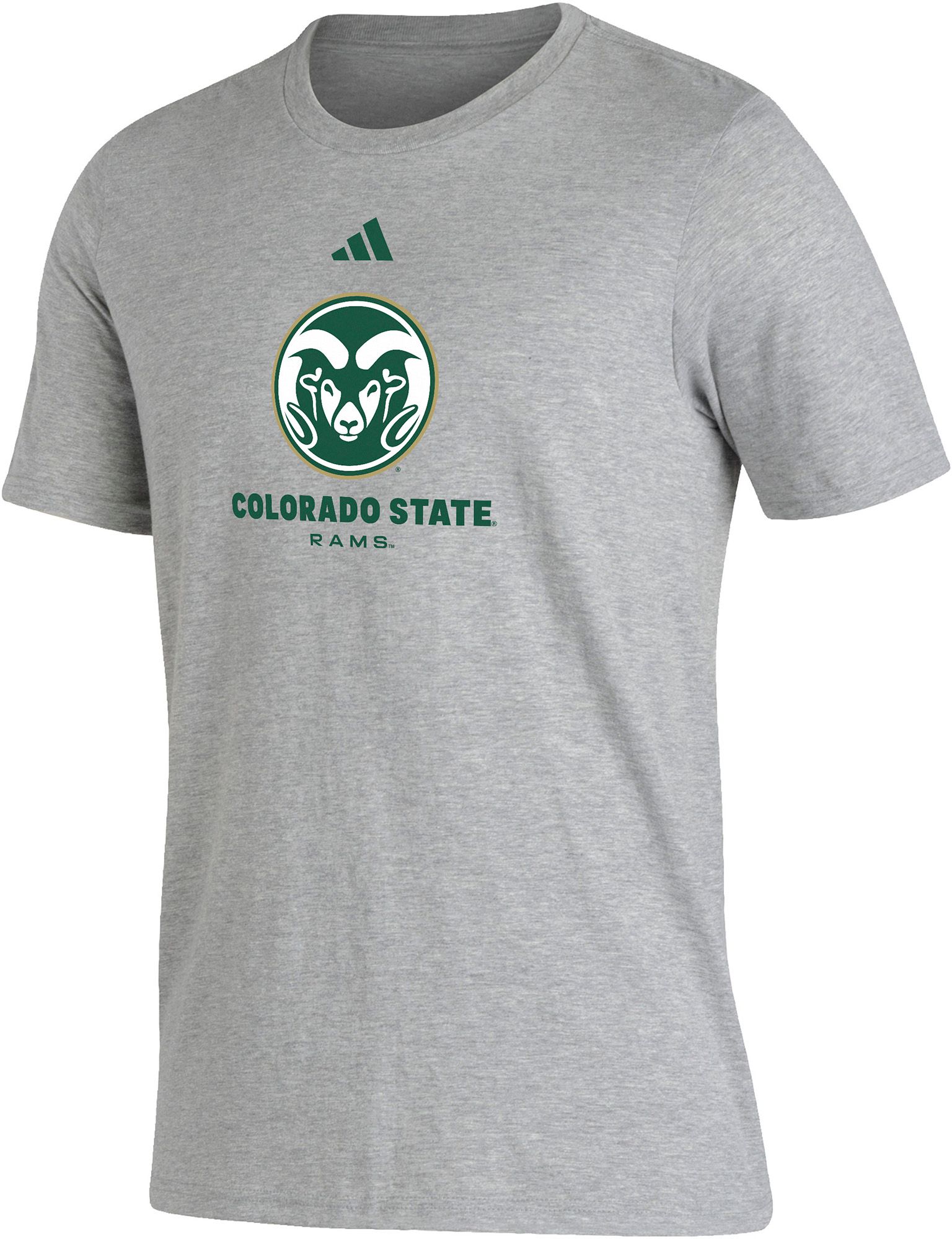 adidas Men's Colorado State Rams Grey Fresh T-Shirt