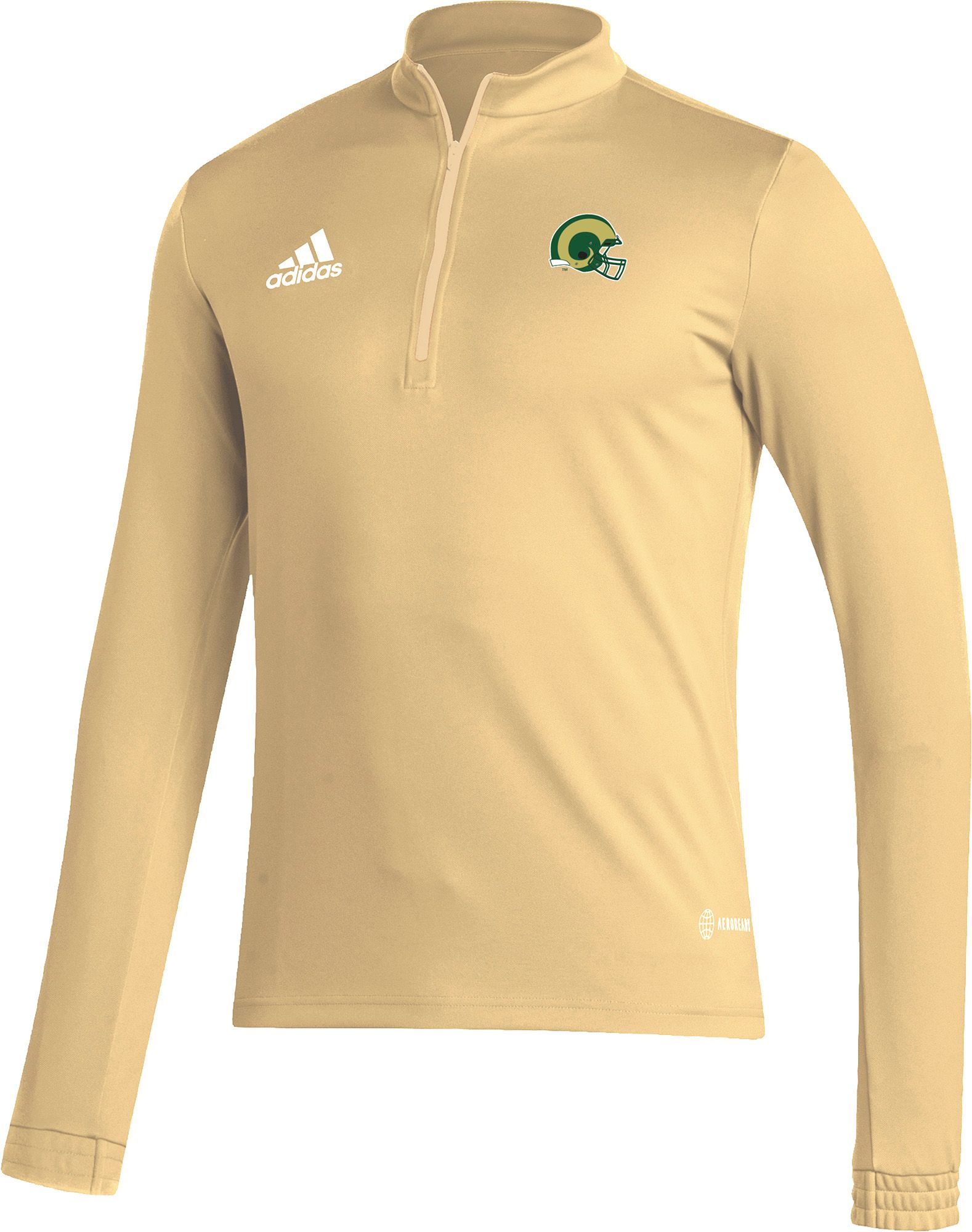 adidas Men's Colorado State Rams Yellow Entandra Training 1/4 Zip
