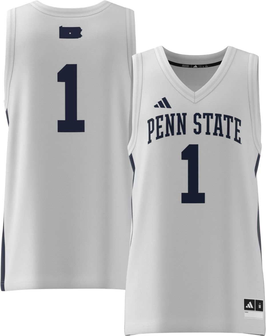 adidas Men's Penn State Nittany Lions Home Replica Basketball Jersey
