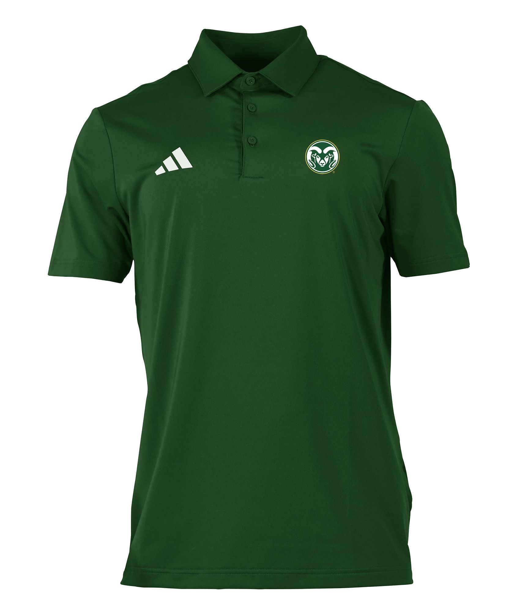 adidas Men's Colorado State Rams Green Ultimate 365 Polo