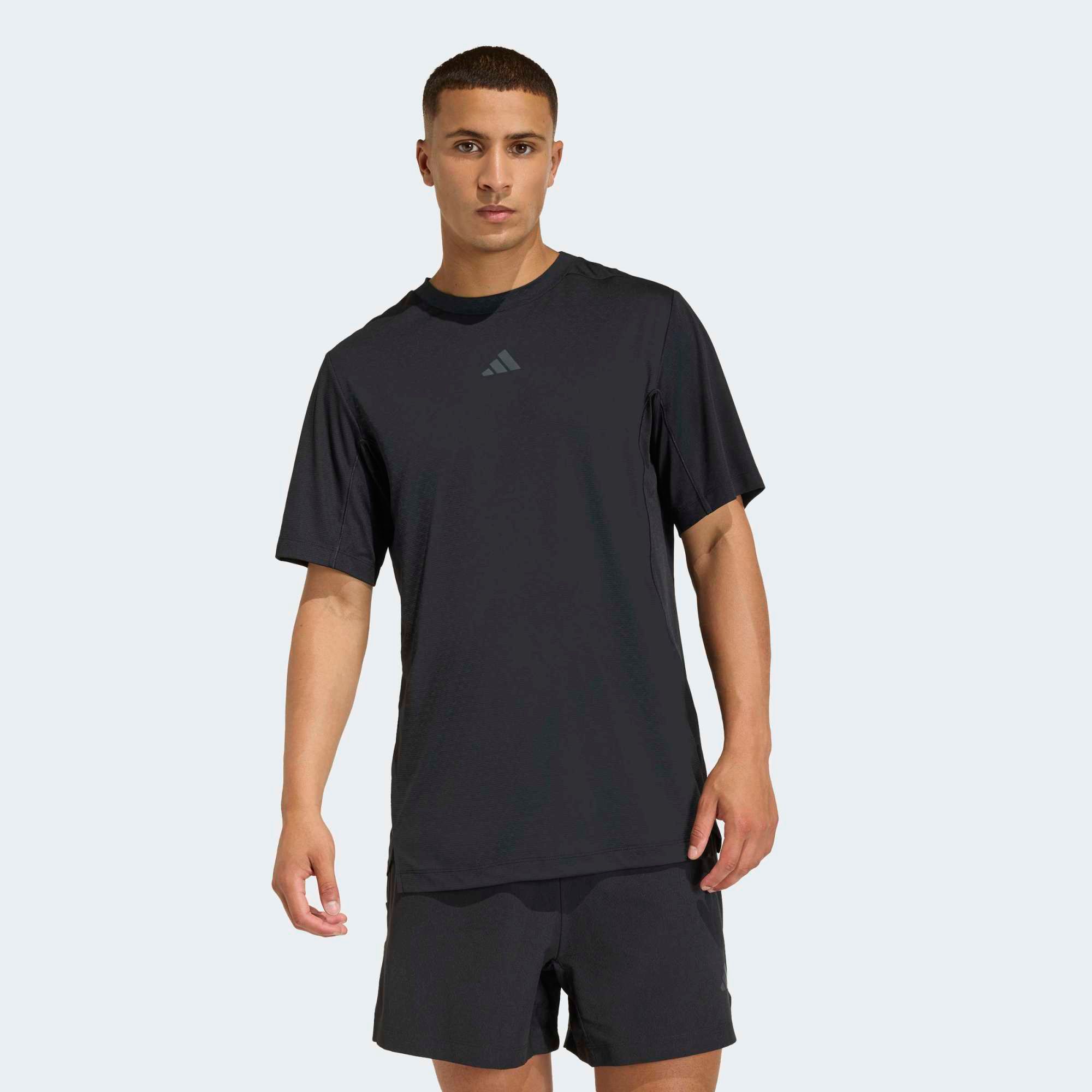 adidas Men's Designed for Training PrimeLift 3-Stripes T-Shirt