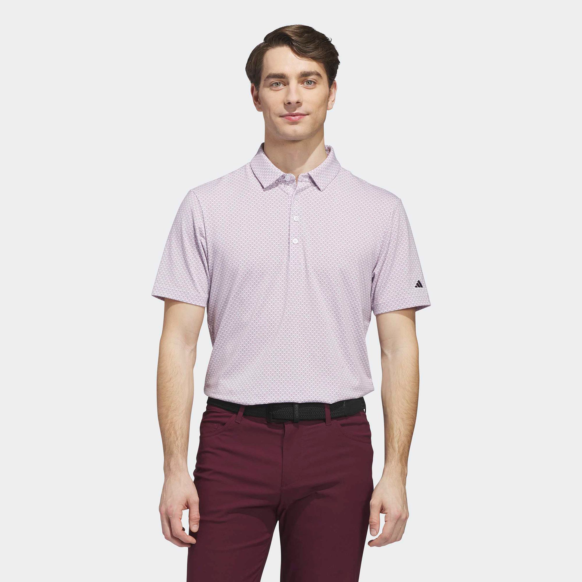 adidas Men's Ultimate365+ Go-To Print Golf Polo