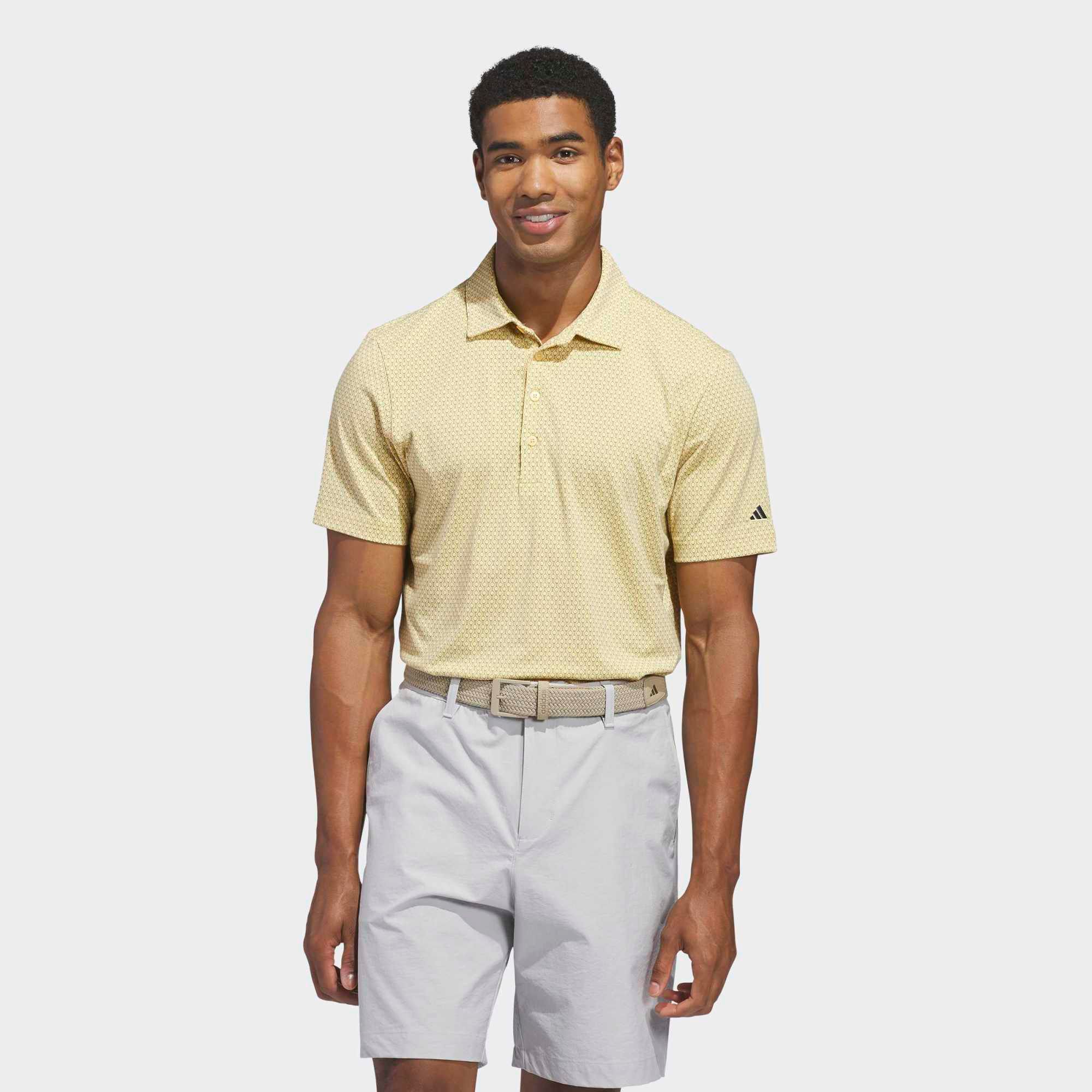 adidas Men's Ultimate35+ Go-To Print Golf Polo