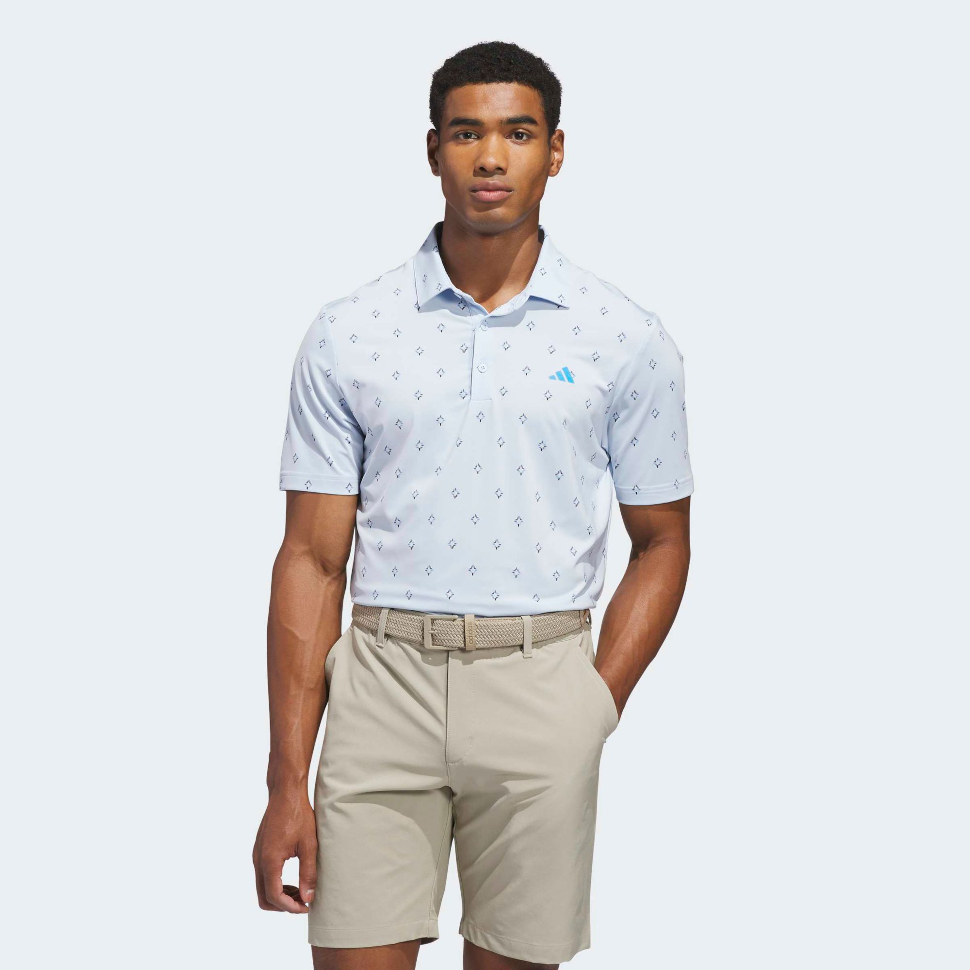 adidas Men's Ultimate365 Essence Print Climacool Golf Polo