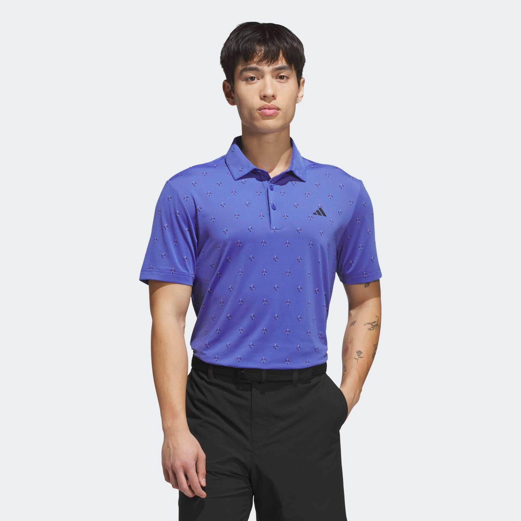 adidas Men's Ultimate365 Essence Print Climacool Golf Polo