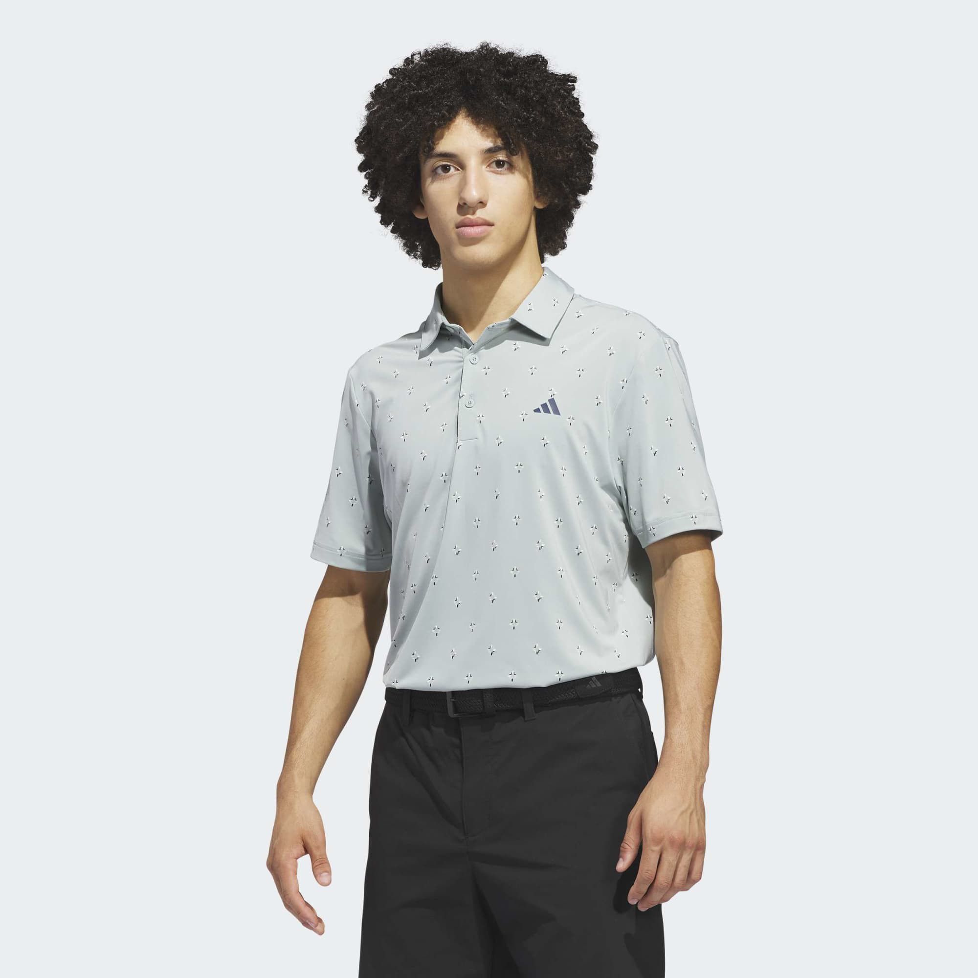 adidas Men's Ultimate365 Essence Print Climacool Golf Polo