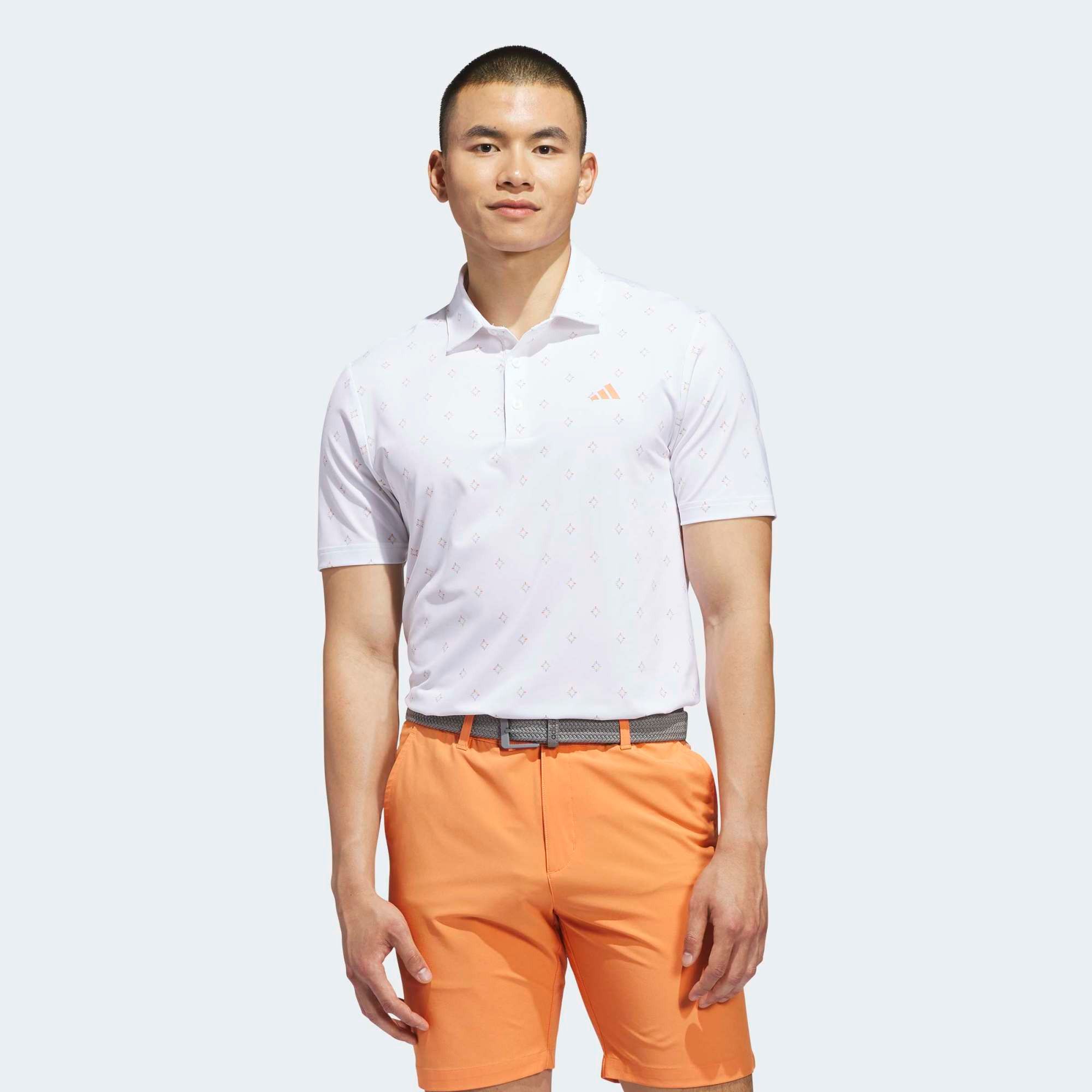 adidas Men's Ultimate365 Essence Print Climacool Golf Polo