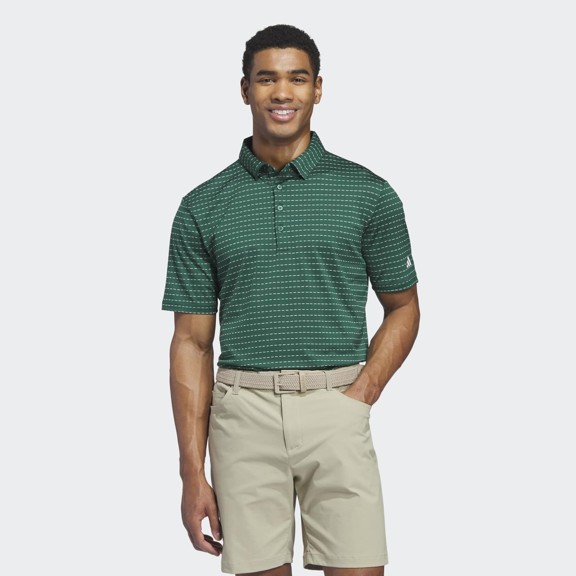 adidas Men's Ultimate365 Dash Stripe Golf Polo