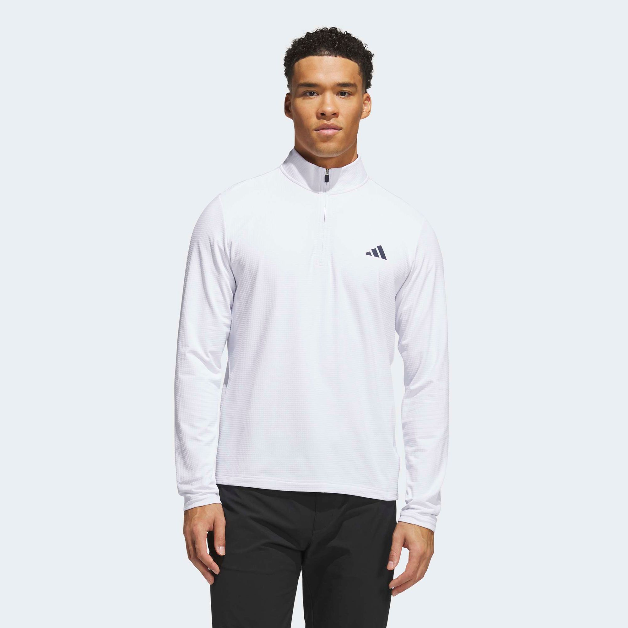 adidas Men's Performance Texture Golf ¼ Zip
