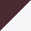 Off White/Maroon/Gum
