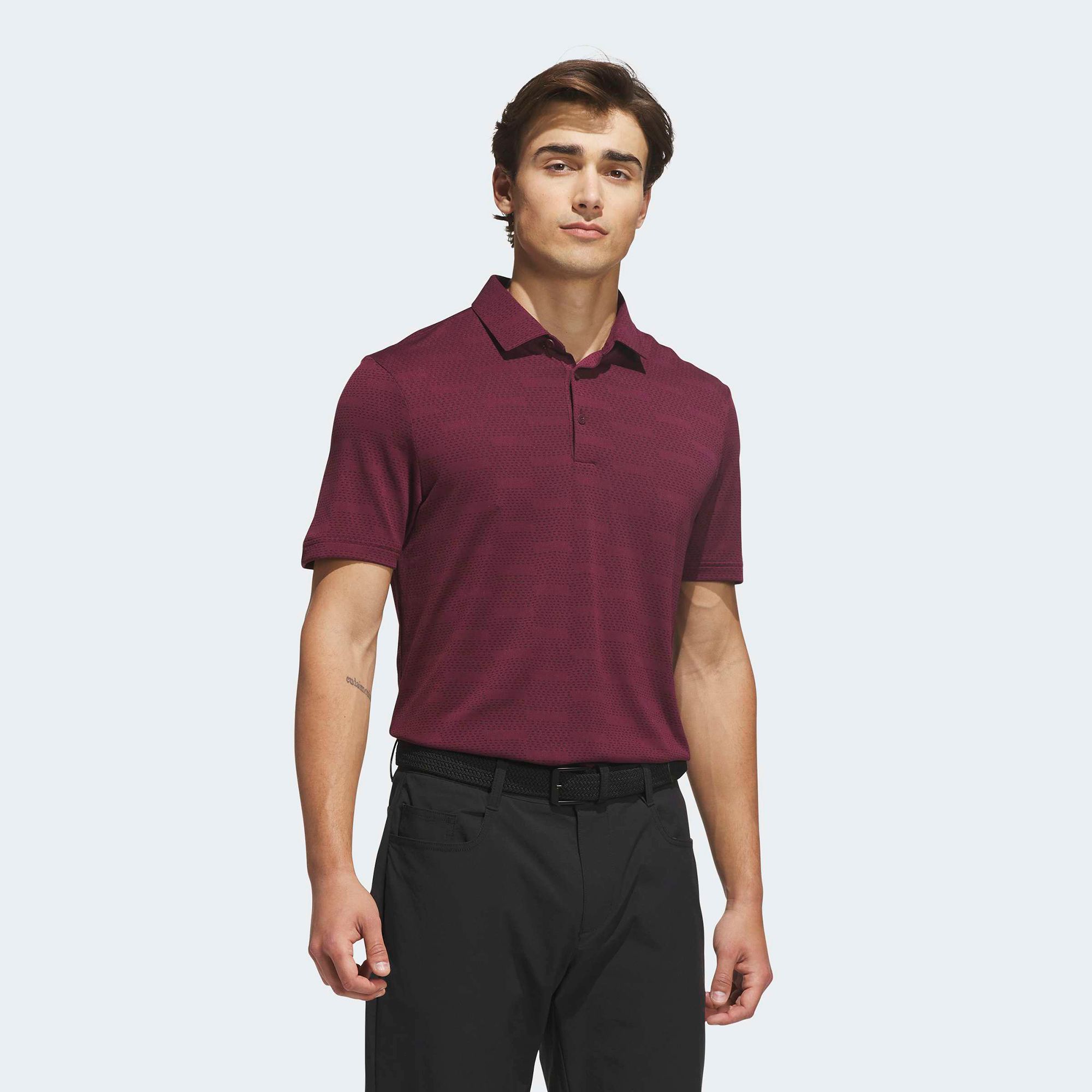 adidas Men's Ultimate365 Jacquard Polo Shirt