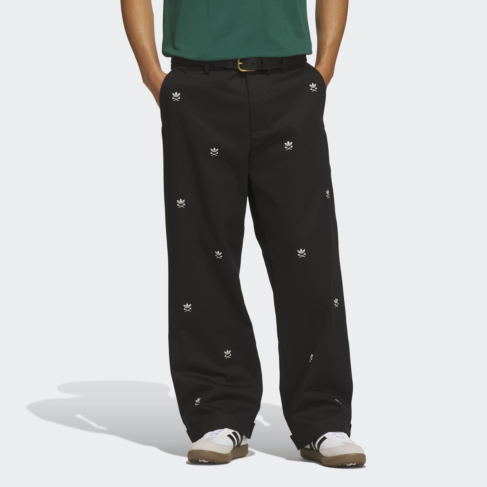 adidas Originals Men's Loose Embroidered Golf Pant