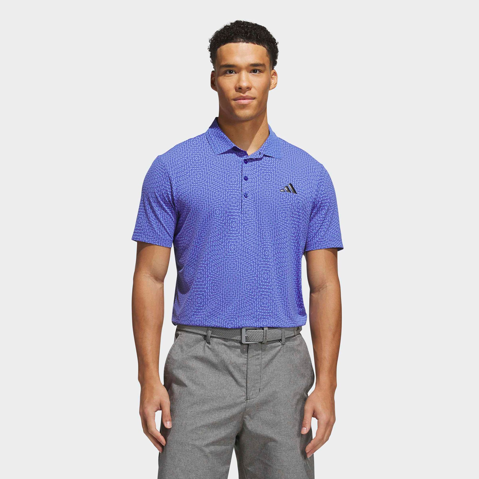 adidas Men's Ultimate365 Tour Cool Feeling Deco Golf Polo