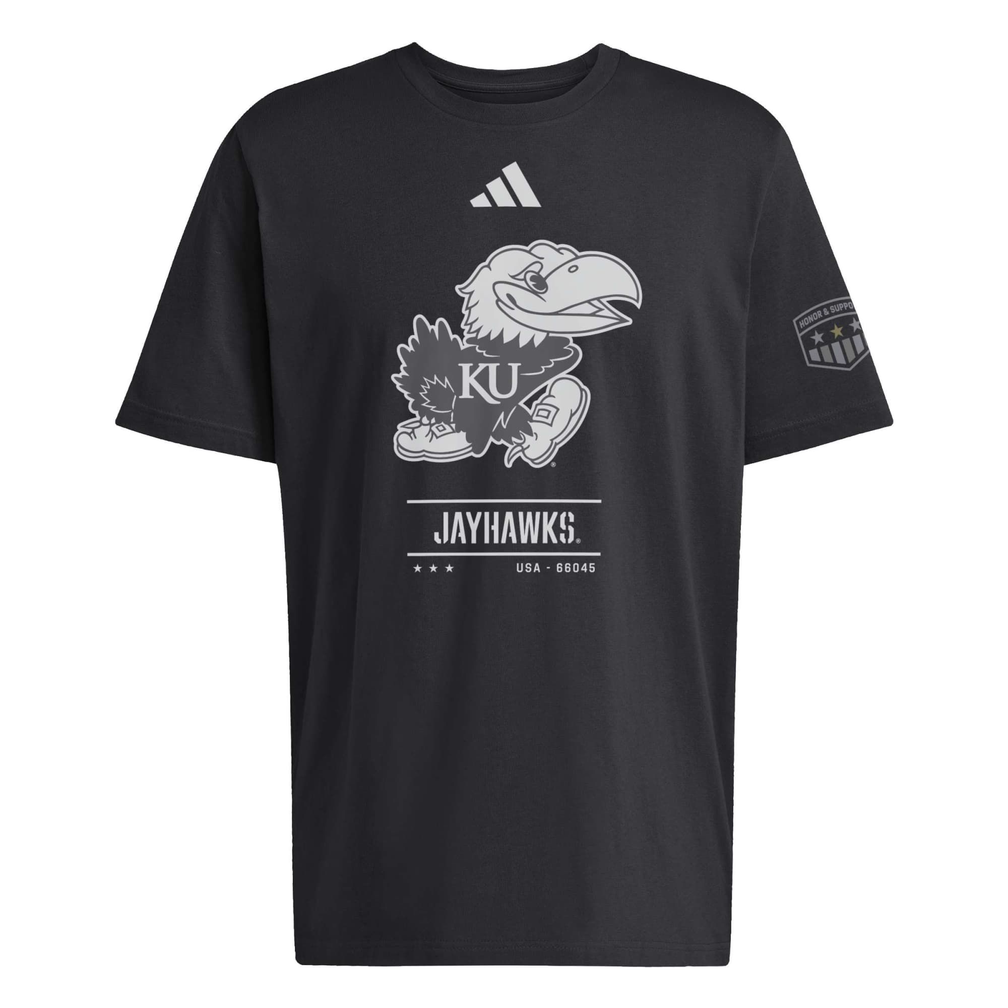 adidas Adult Kansas Jayhawks 2026 Honor and Support T-Shirt