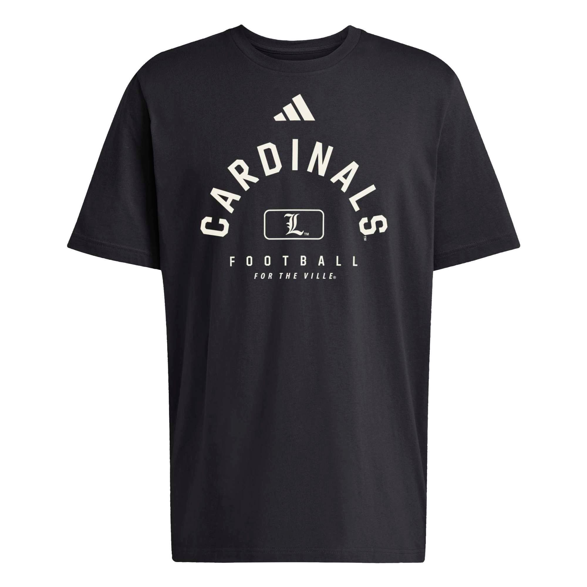 adidas Adult Louisville Cardinals Boxing Inspired T-Shirt