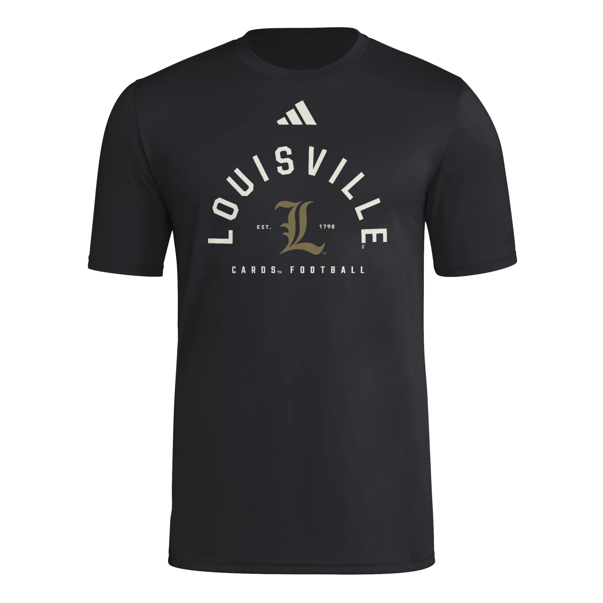 adidas Adult Louisville Cardinals Boxing Inspired T-Shirt