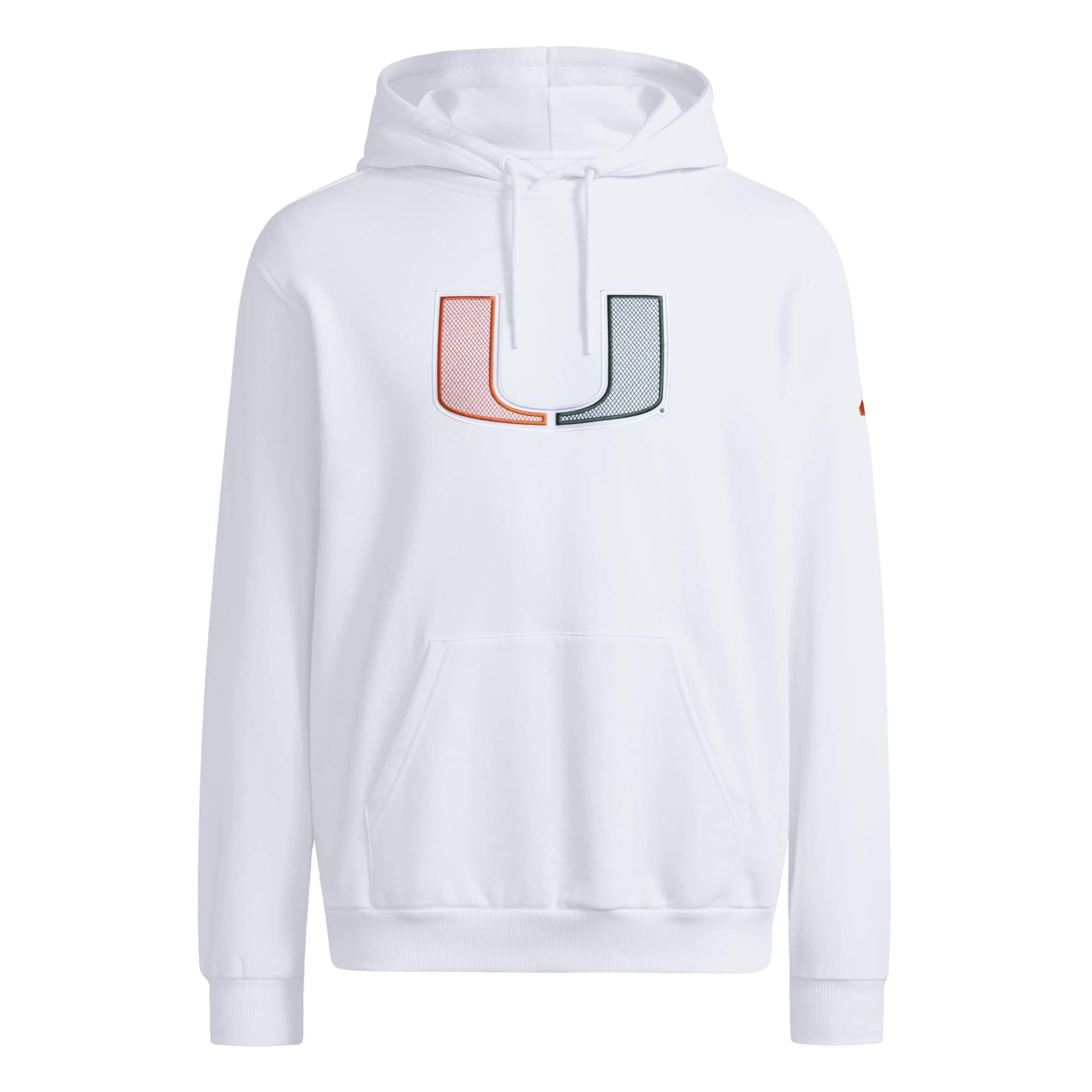 adidas Adult Miami Hurricanes 2001 Football National Champions Hoodie
