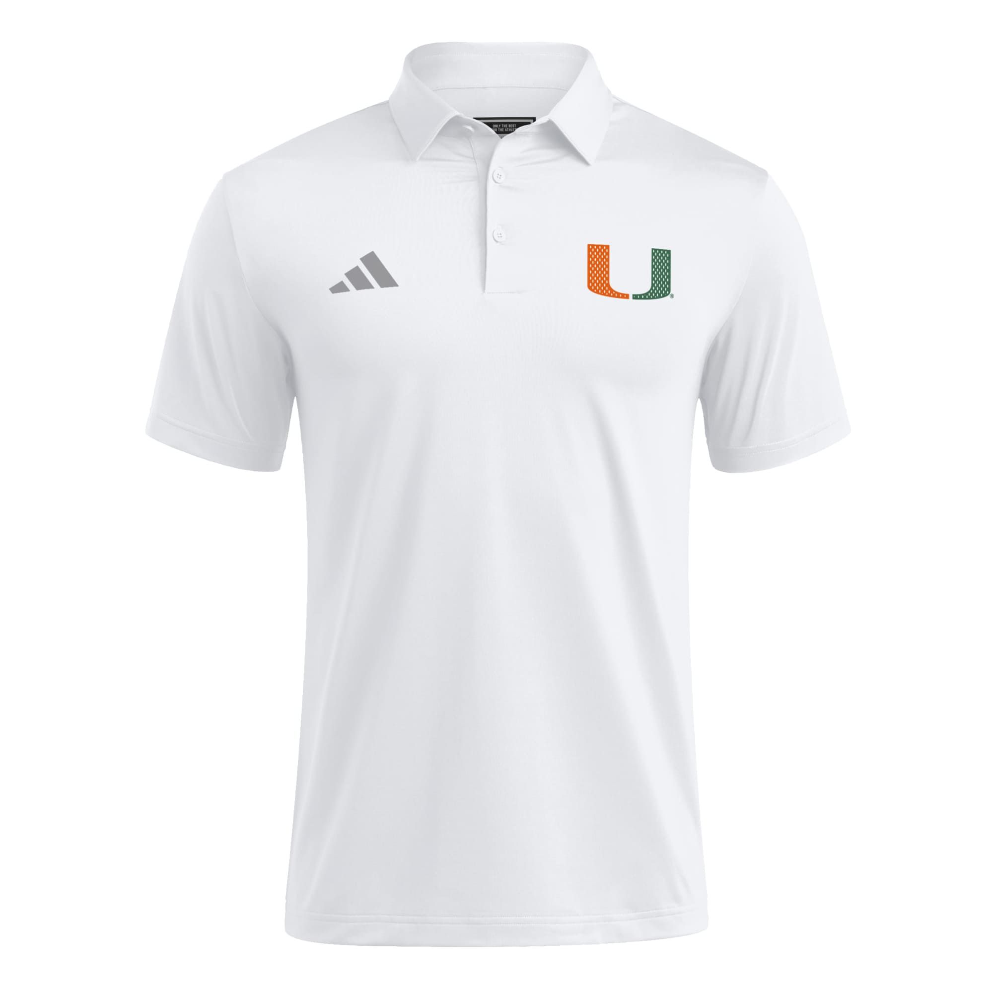 adidas Adult Miami Hurricanes 2001 Football National Champions Polo