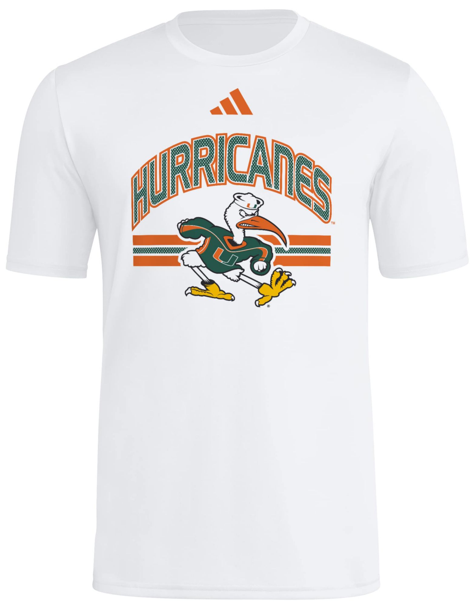 adidas Adult Miami Hurricanes 2001 Football National Champions T-Shirt