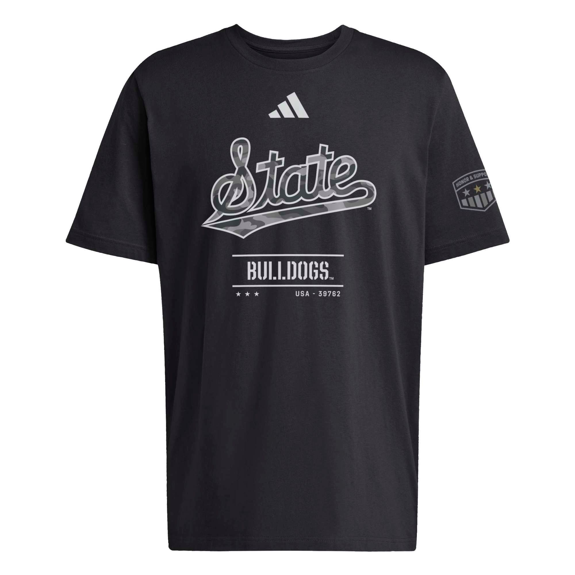 adidas Adult Mississippi State Bulldogs 2026 Honor and Support T-Shirt